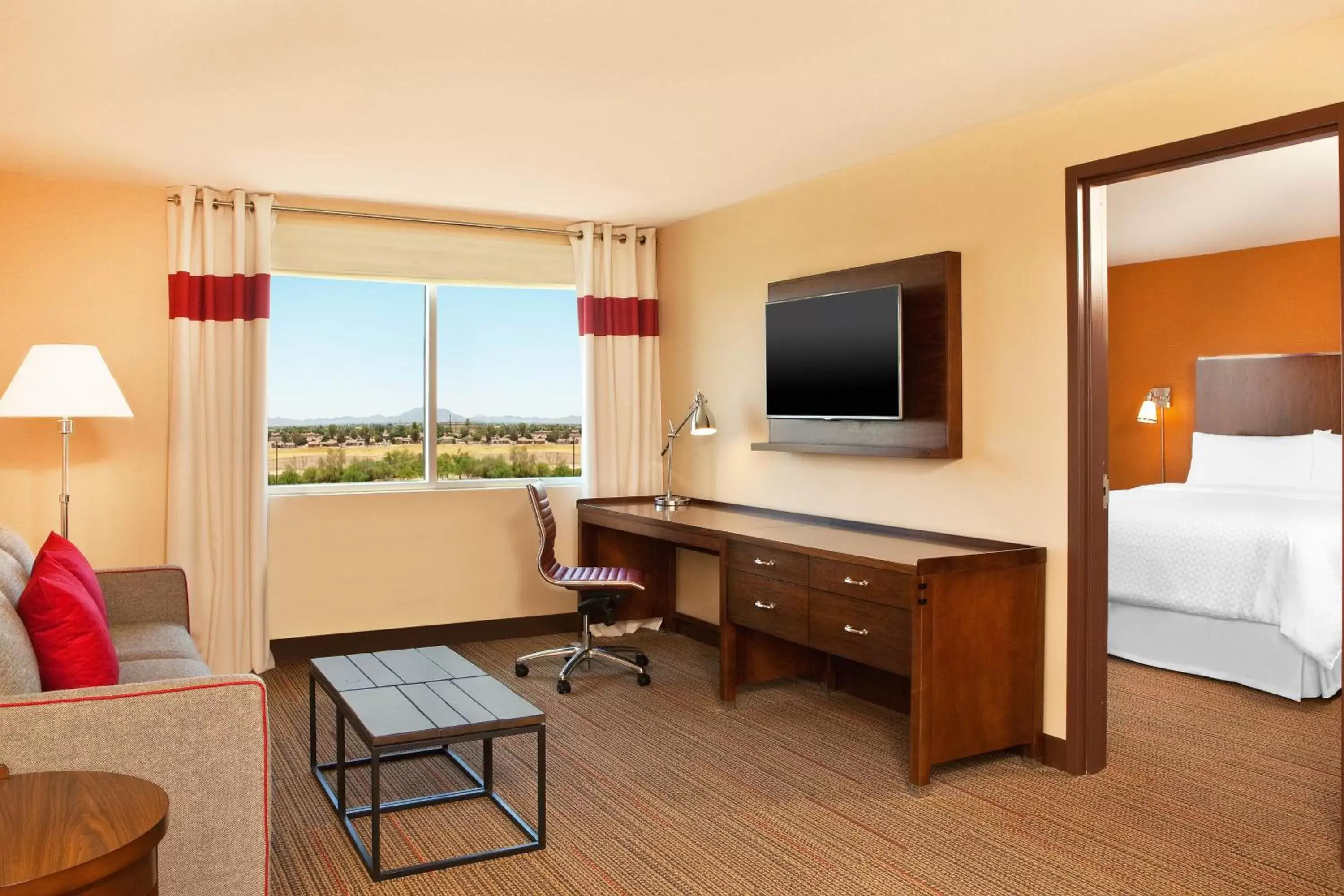 Photo of the whole room, TV/Entertainment Center in Four Points by Sheraton at Phoenix Mesa Gateway Airport