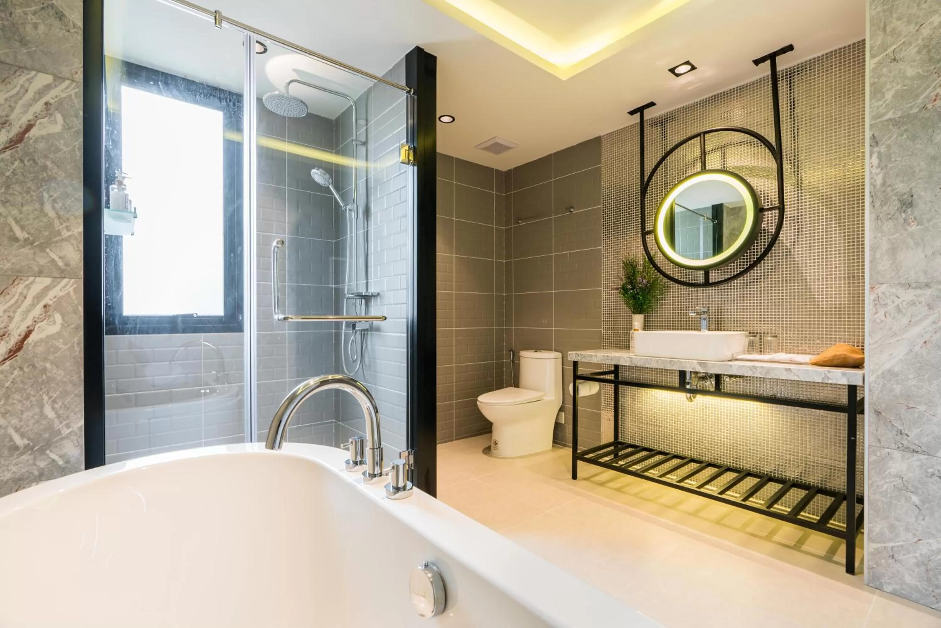 Bathroom in XQ Pattaya Hotel