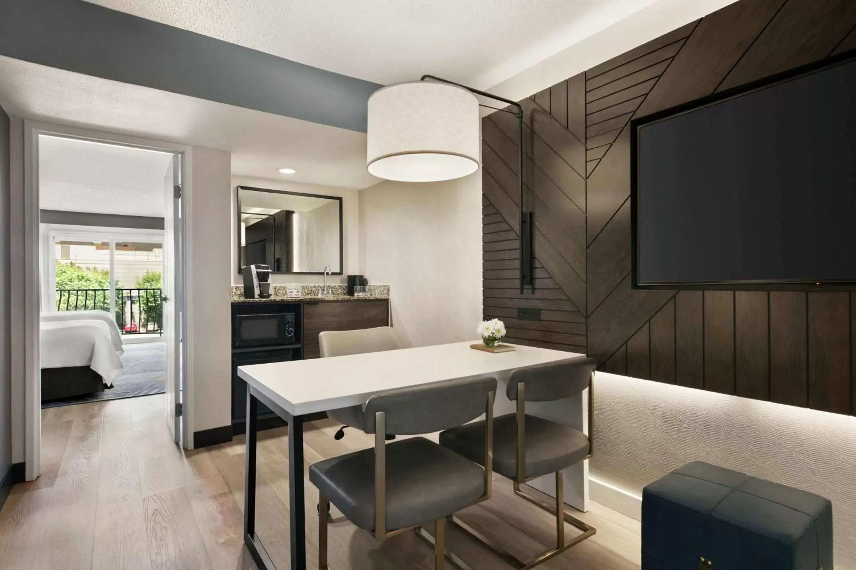 Two-Room Suite with Two Queen Beds and City View in Embassy Suites by Hilton Los Angeles Downey Two-Room Suite with Two Queen Beds and City View in Embassy Suites by Hilton Los Angeles Downey