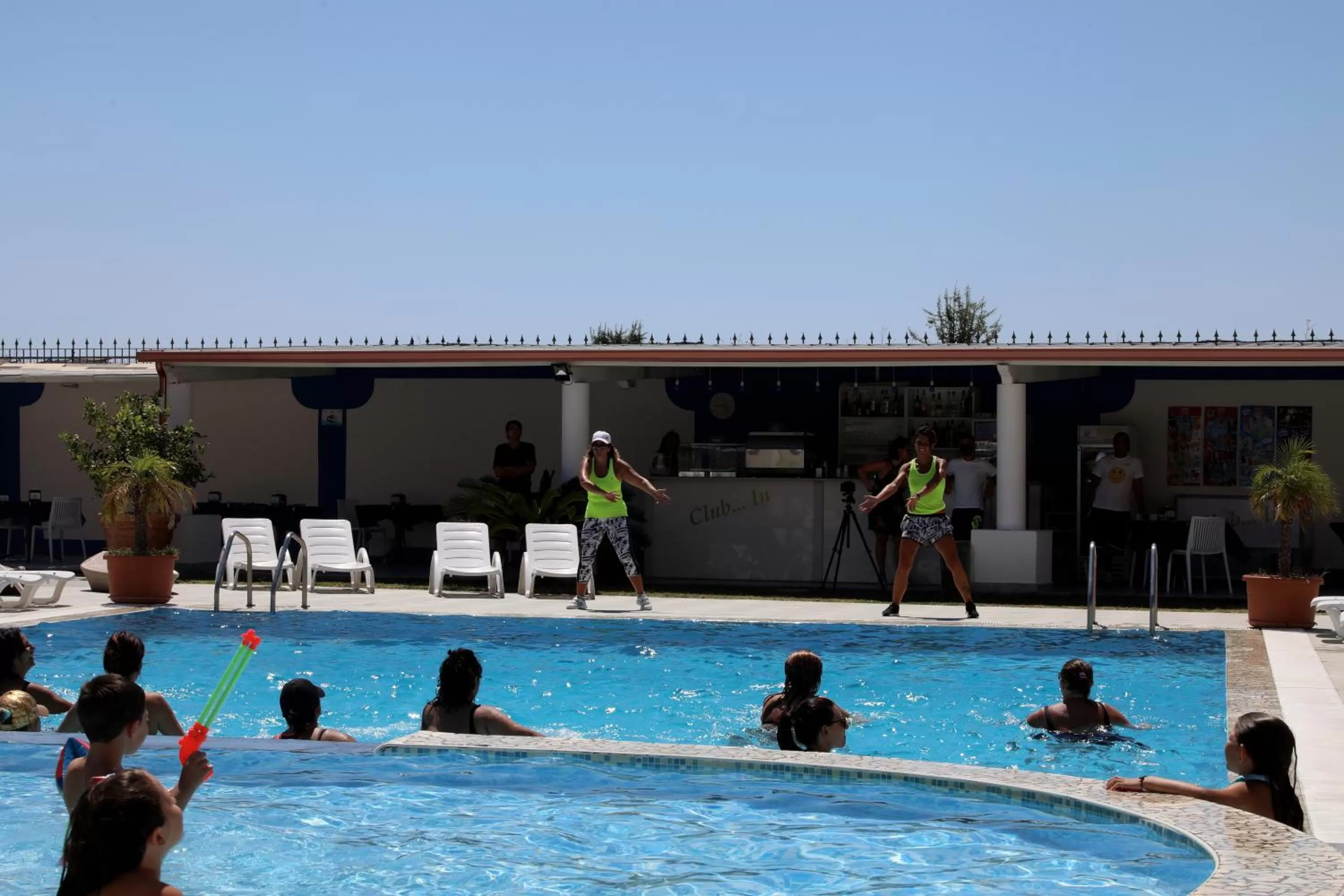 Swimming pool in Grand Hotel Paradiso