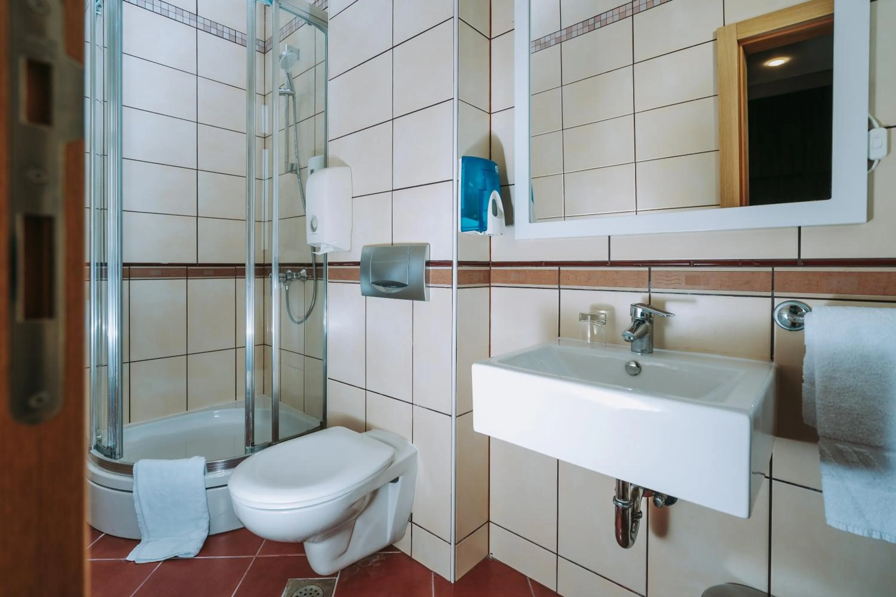 Bathroom in Hotel Sliško