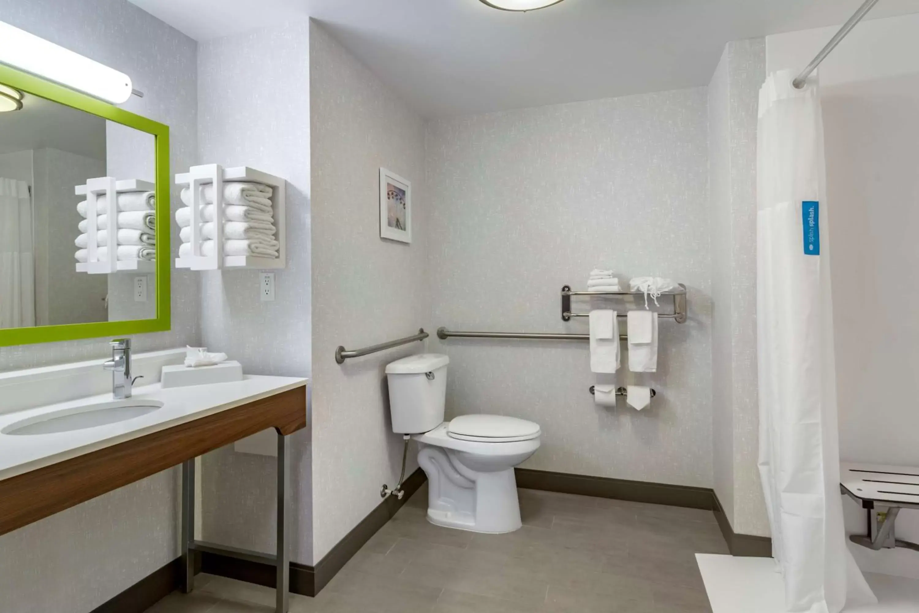 Bathroom in Hampton Inn & Suites Edmonton/West