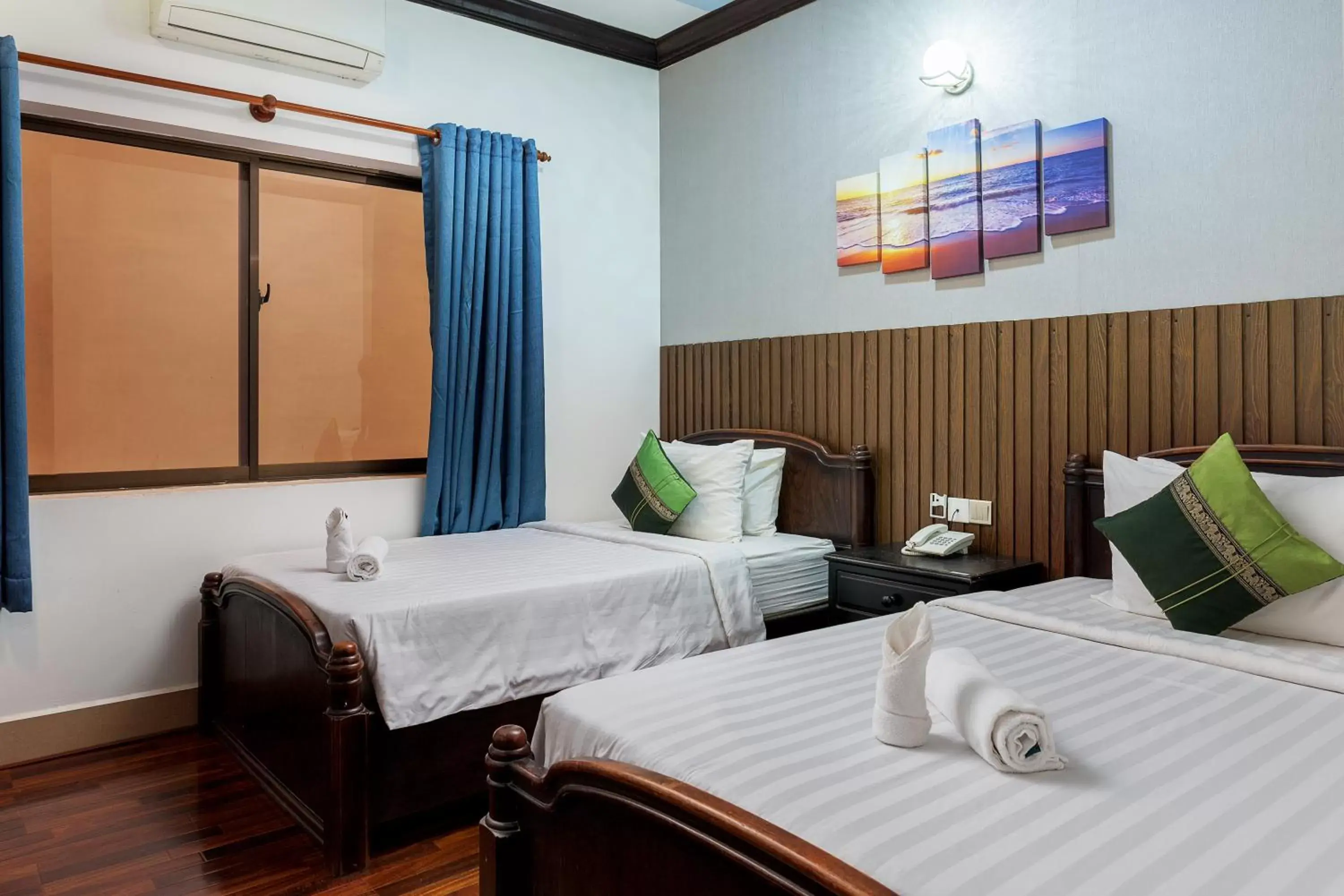 Photo of the whole room, Bed in Siem Reap Urban Boutique Hotel