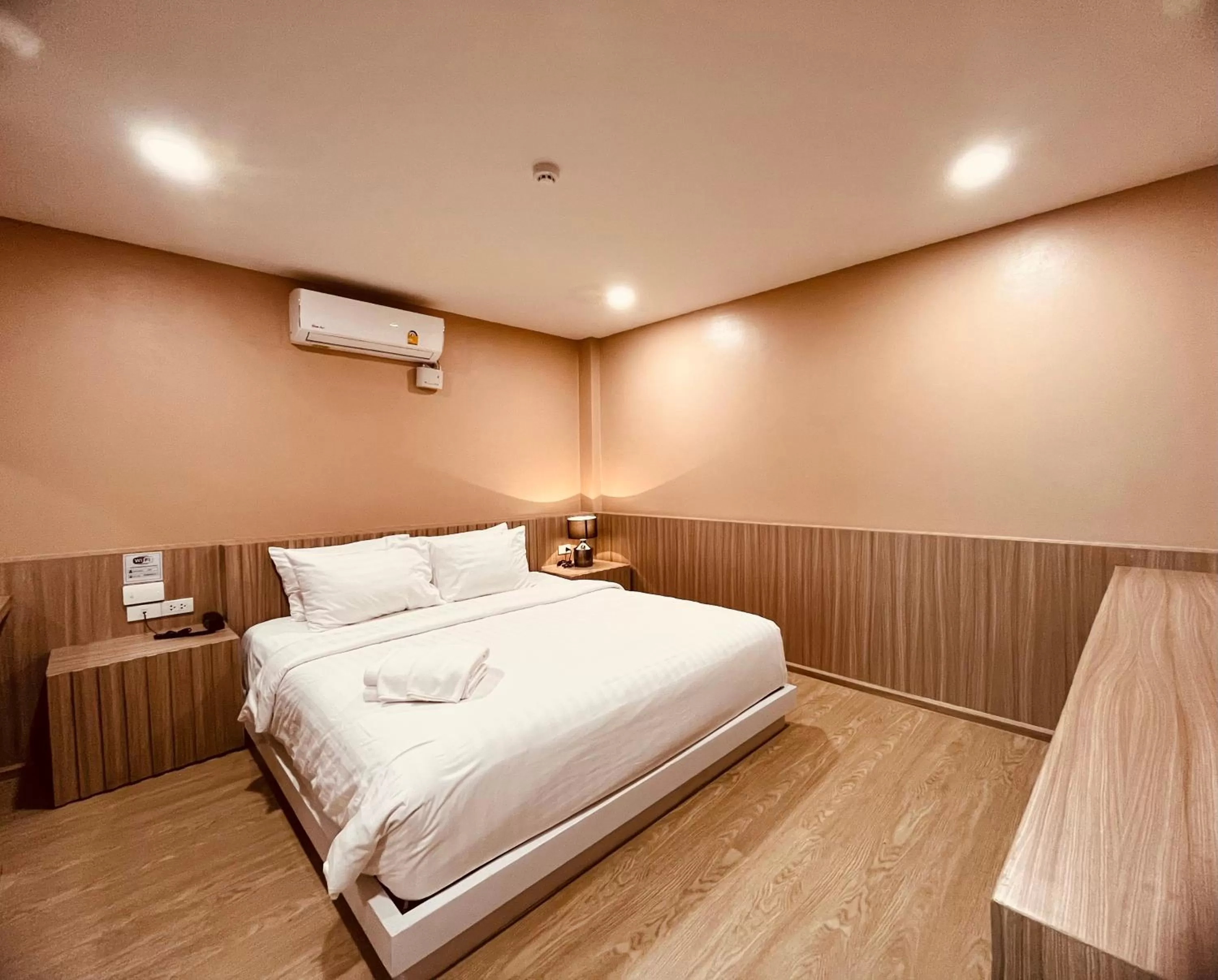 Bed in USABAI Riverside Boutique Hotel