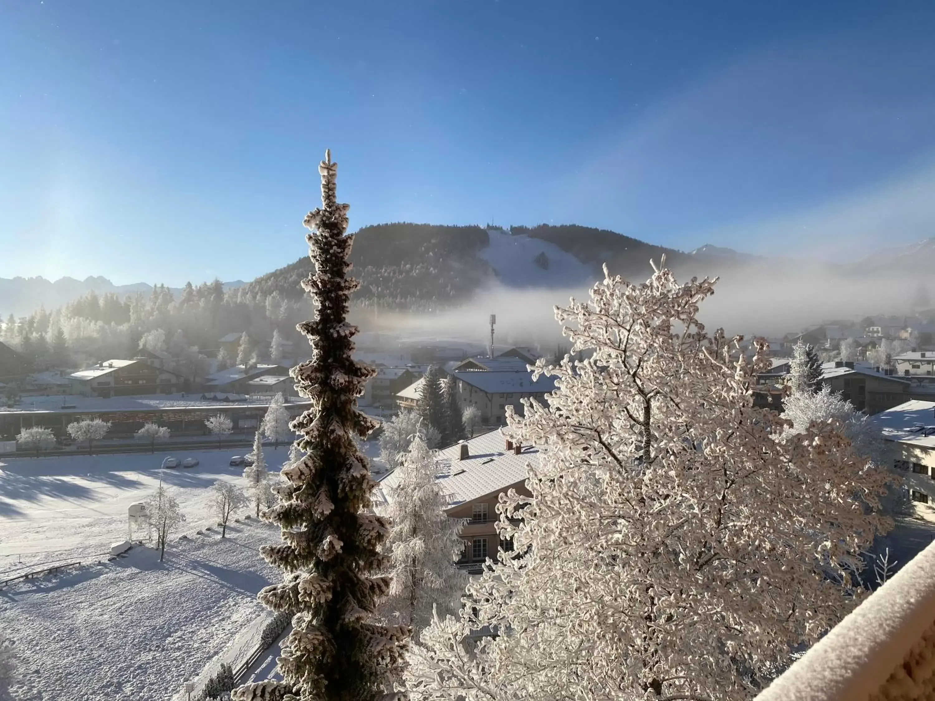 Natural landscape, Winter in Hotel Seelos