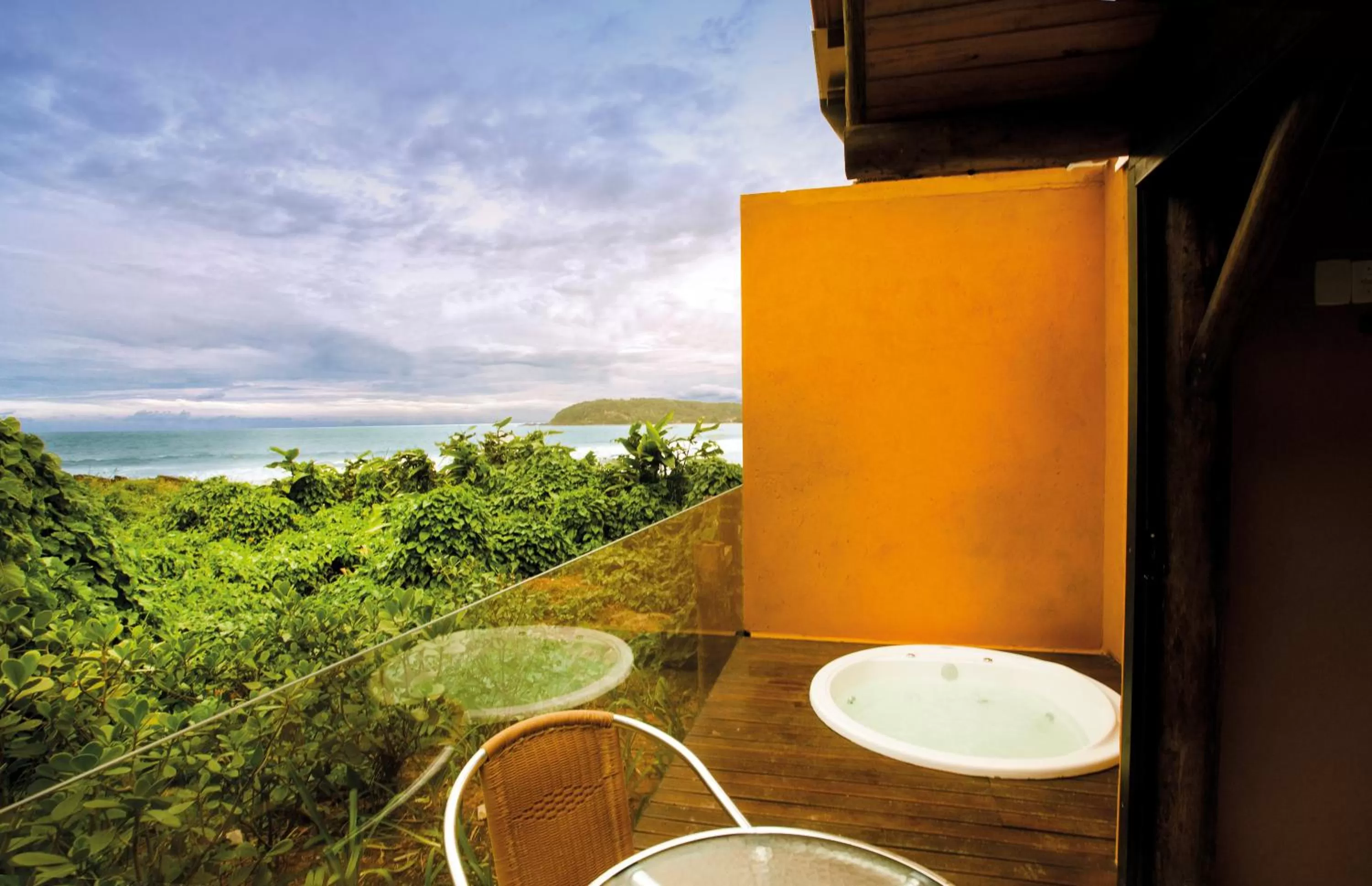 Patio in Pousada Canto da Vigia