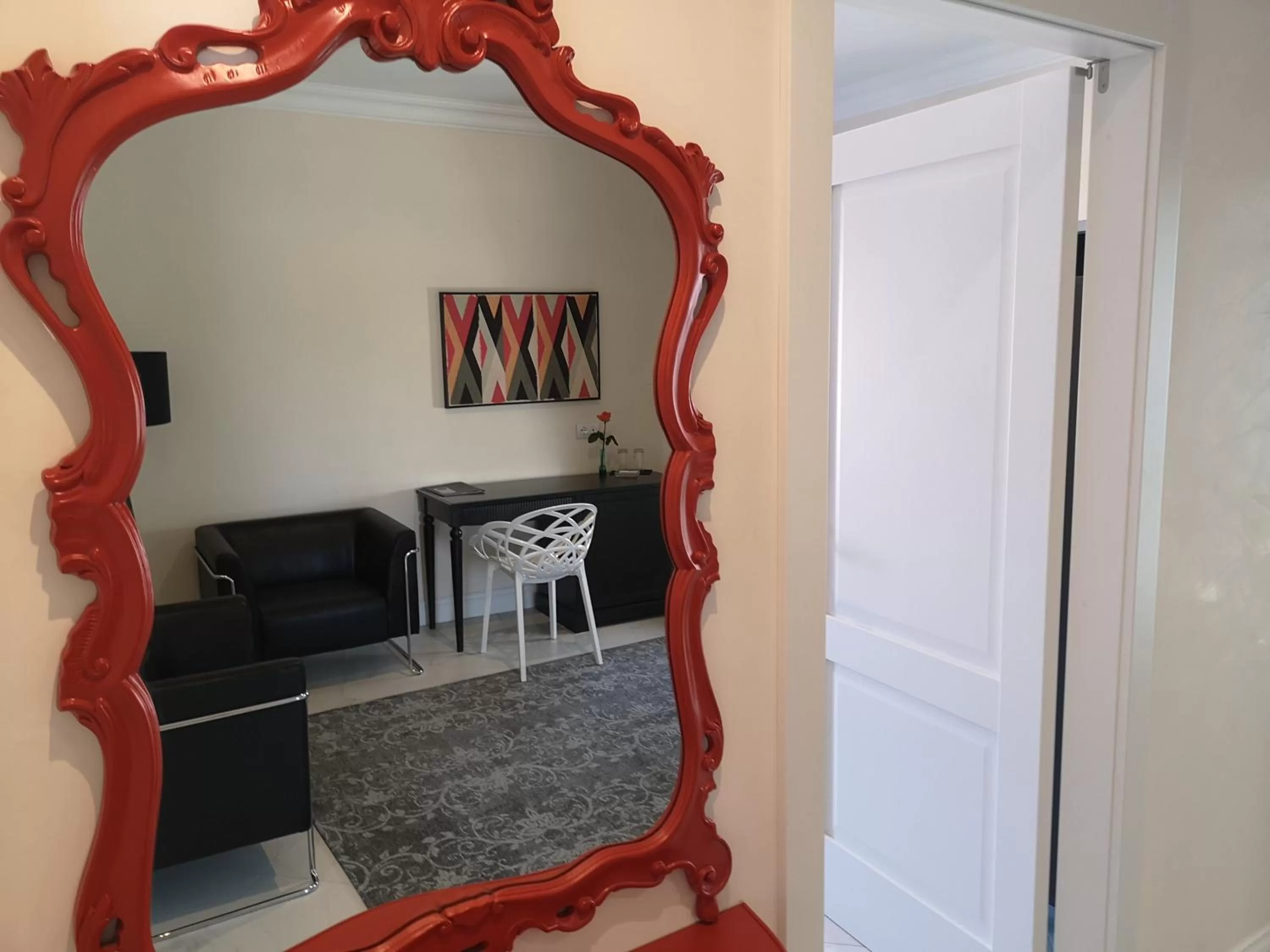 Living room in Altavilla Boutique Hotel