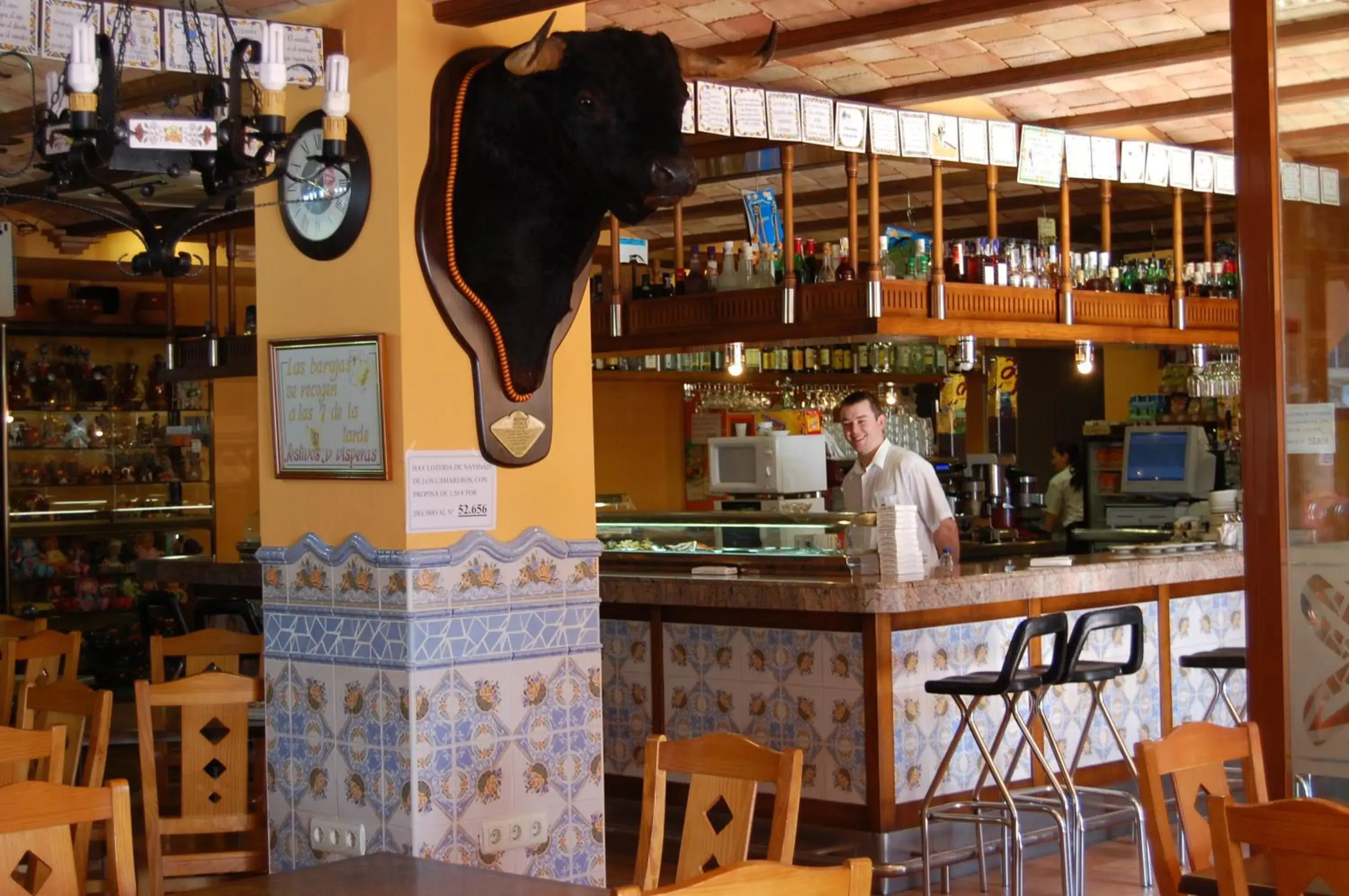 Restaurant/places to eat, Lounge/Bar in Hotel Flor de la Mancha