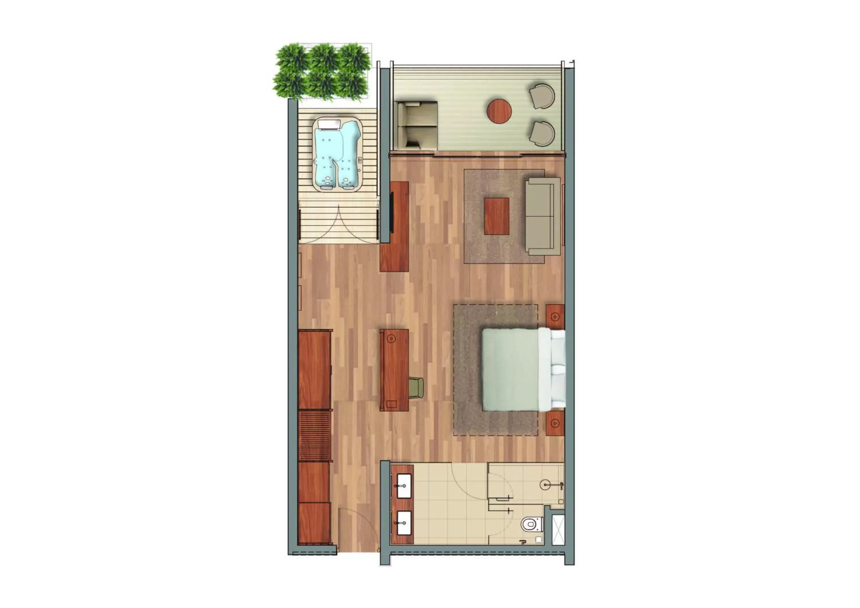 Floor Plan in Le Grand Galle By Asia Leisure