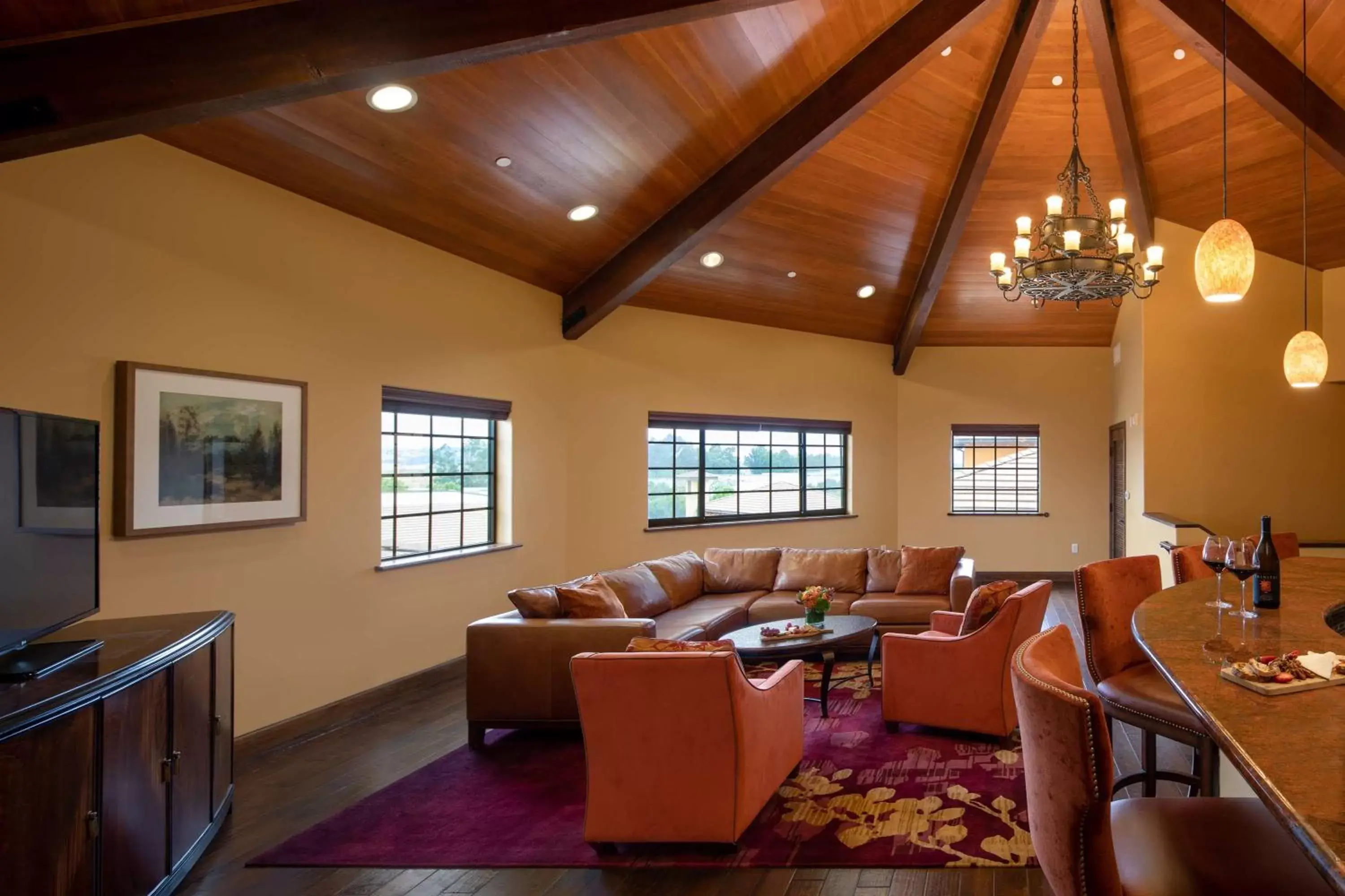 Living room in The Meritage Resort and Spa