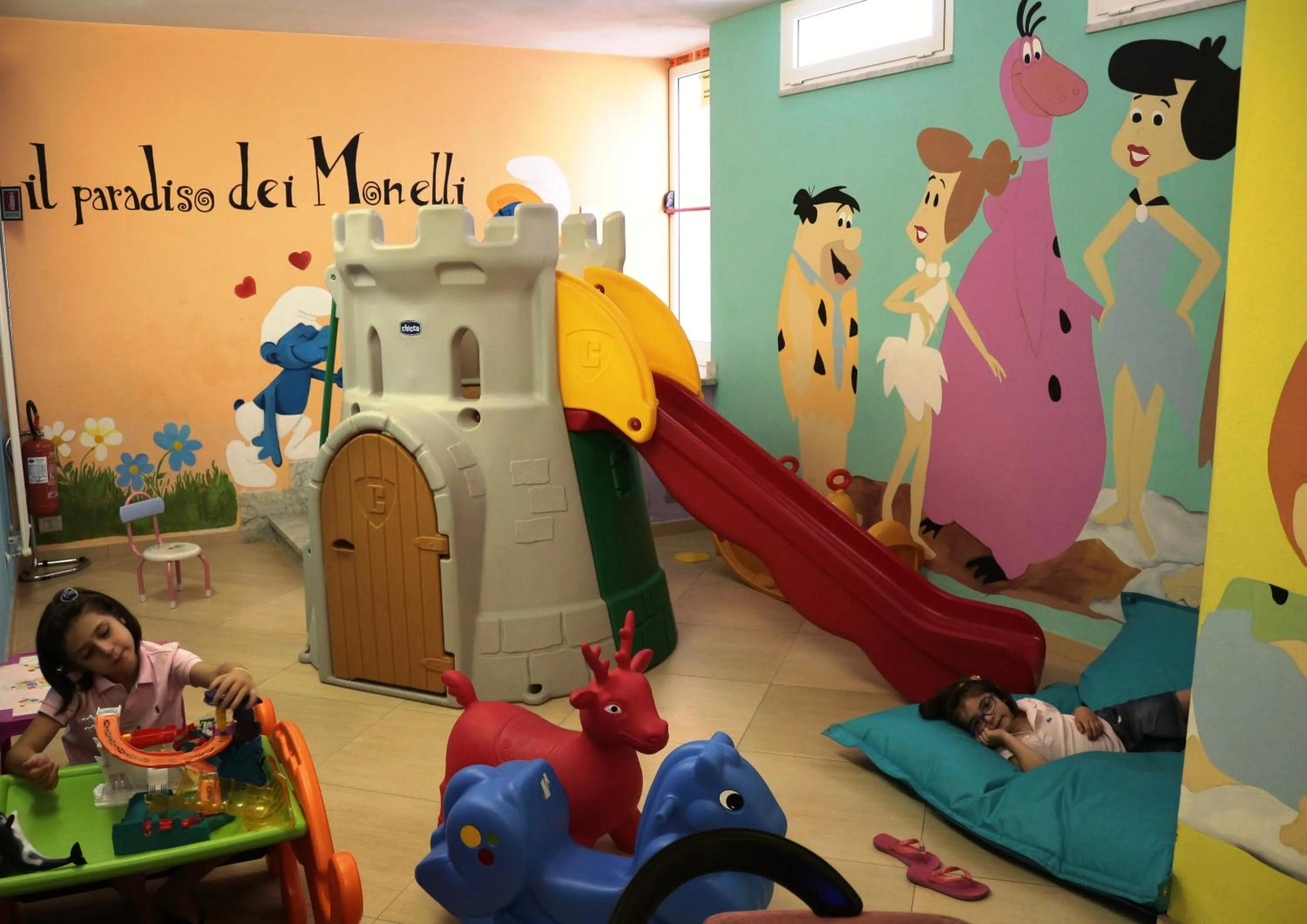 Children play ground in Hotel Eco Del Mare