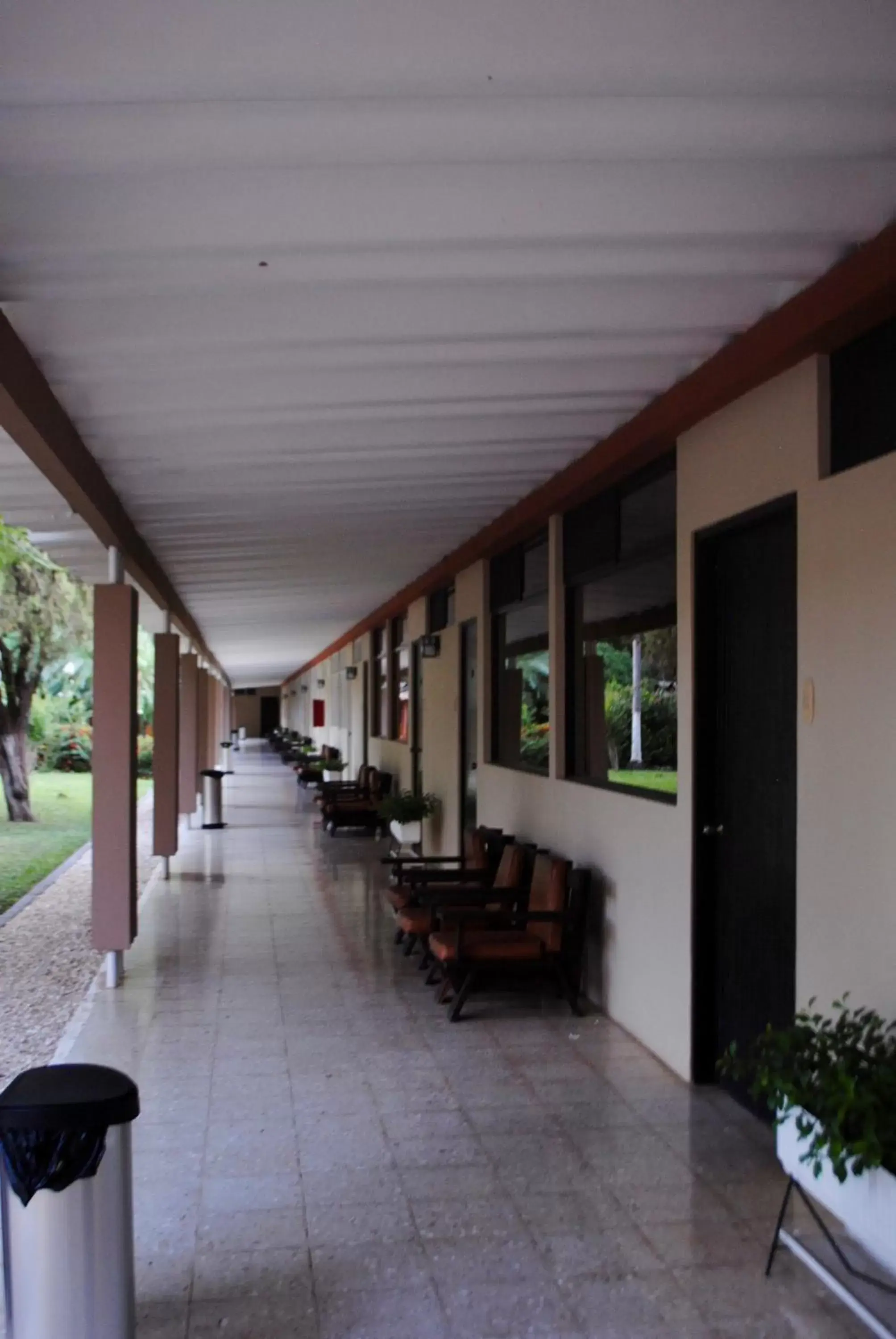 Patio in Hotel Diriá Santa Cruz