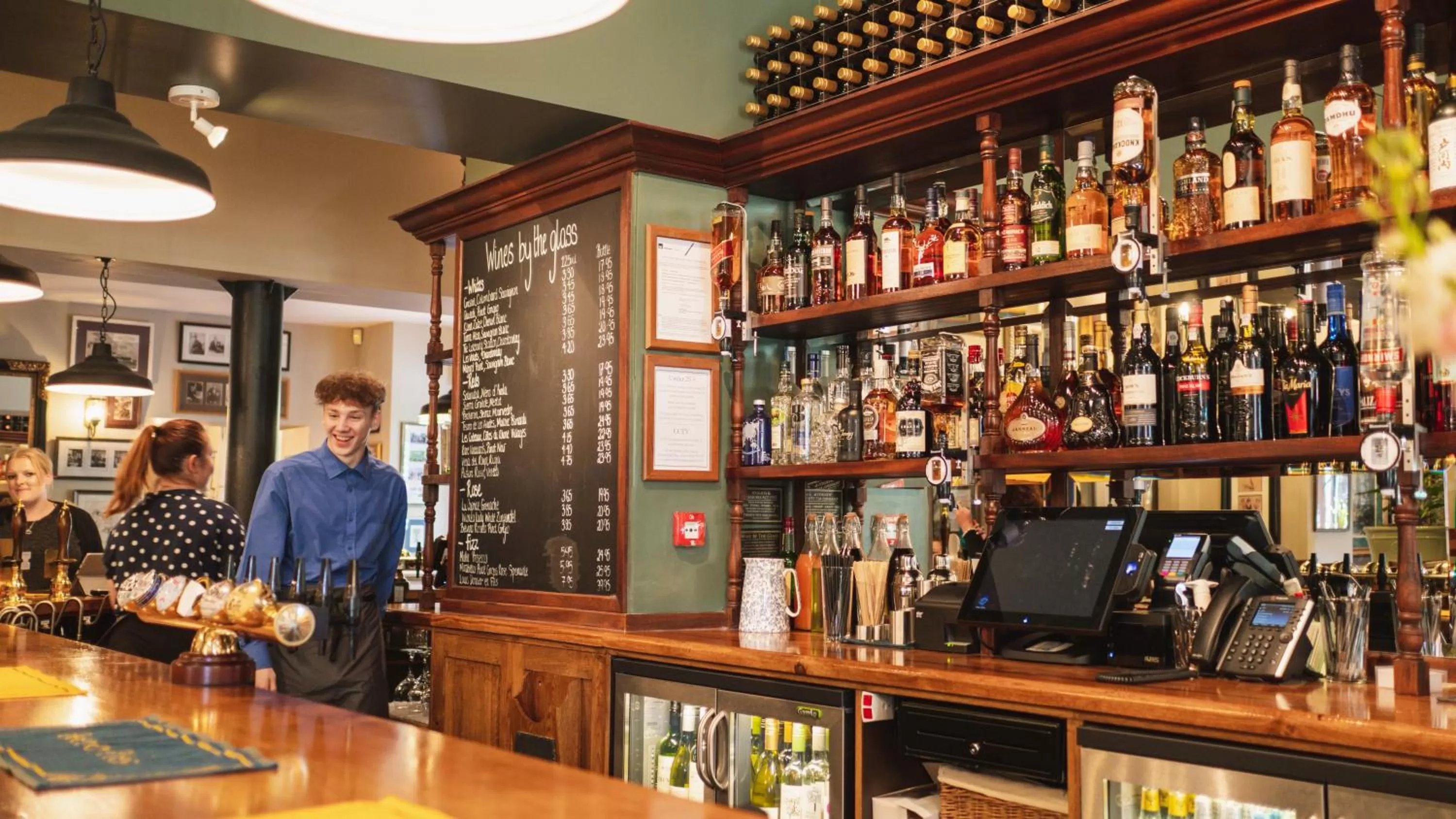 Lounge or bar, Lounge/Bar in The Highdown – Brunning and Price