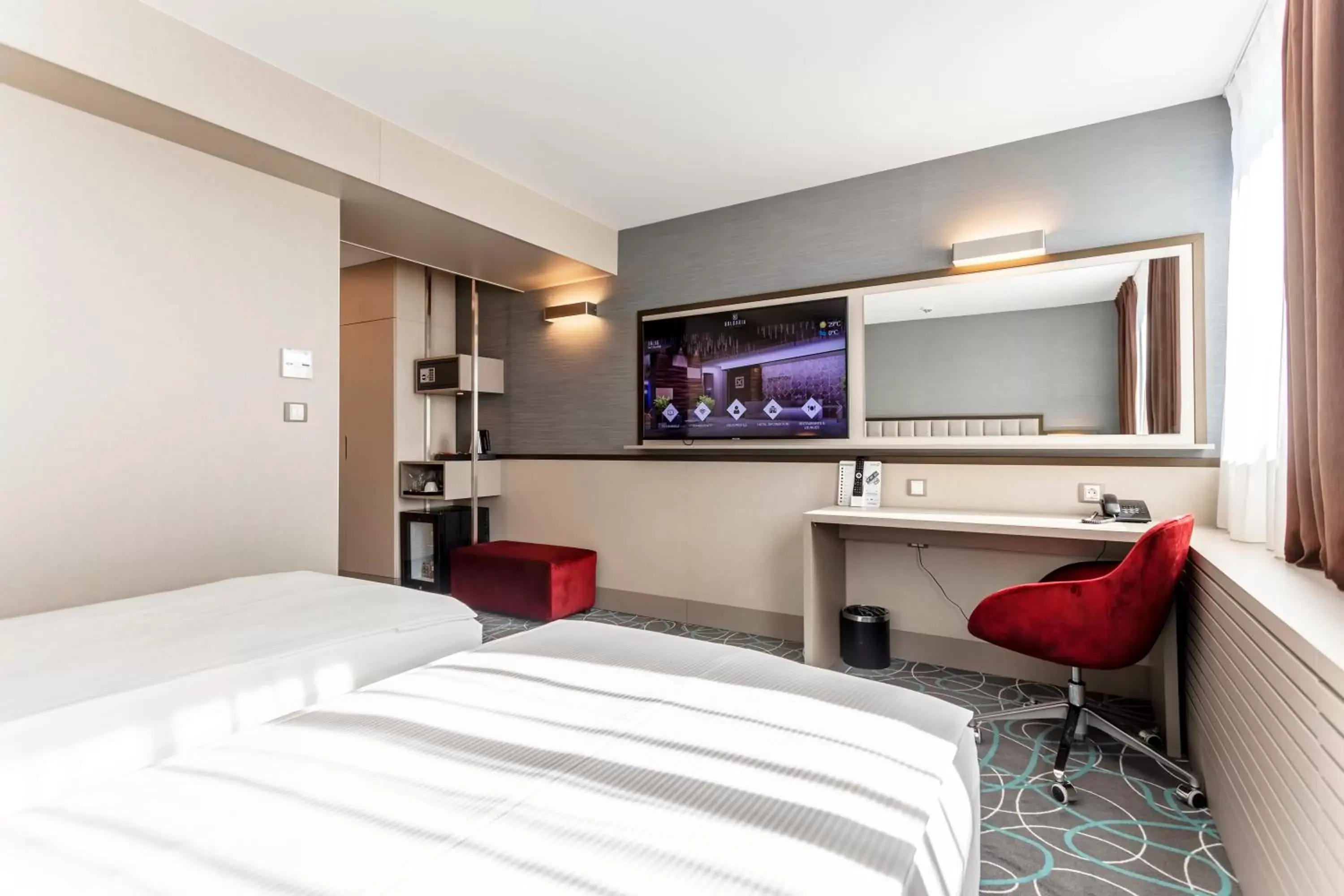 TV and multimedia, Bed in Hotel Bulgaria