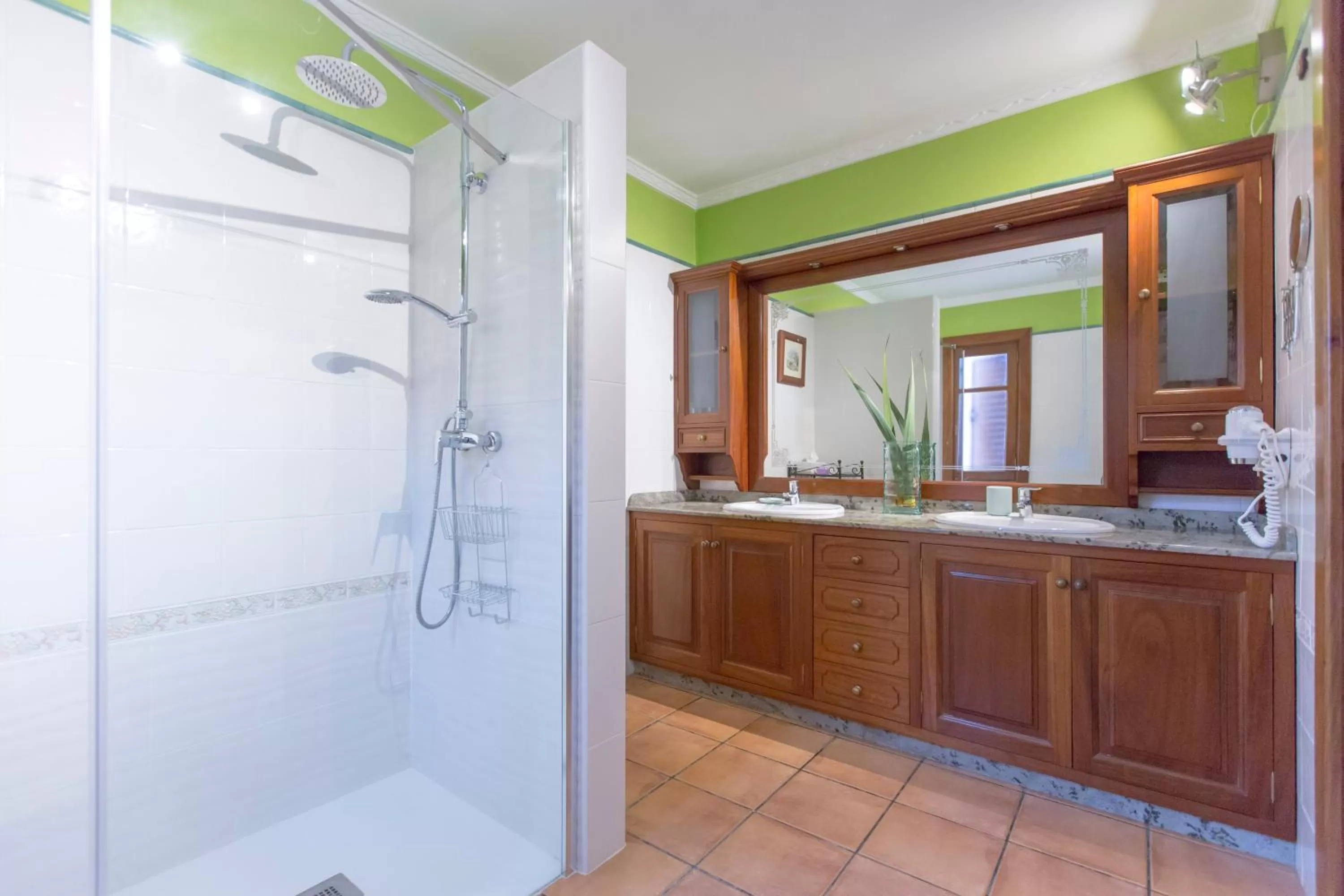 Shower in Villa El Jable Lanzarote