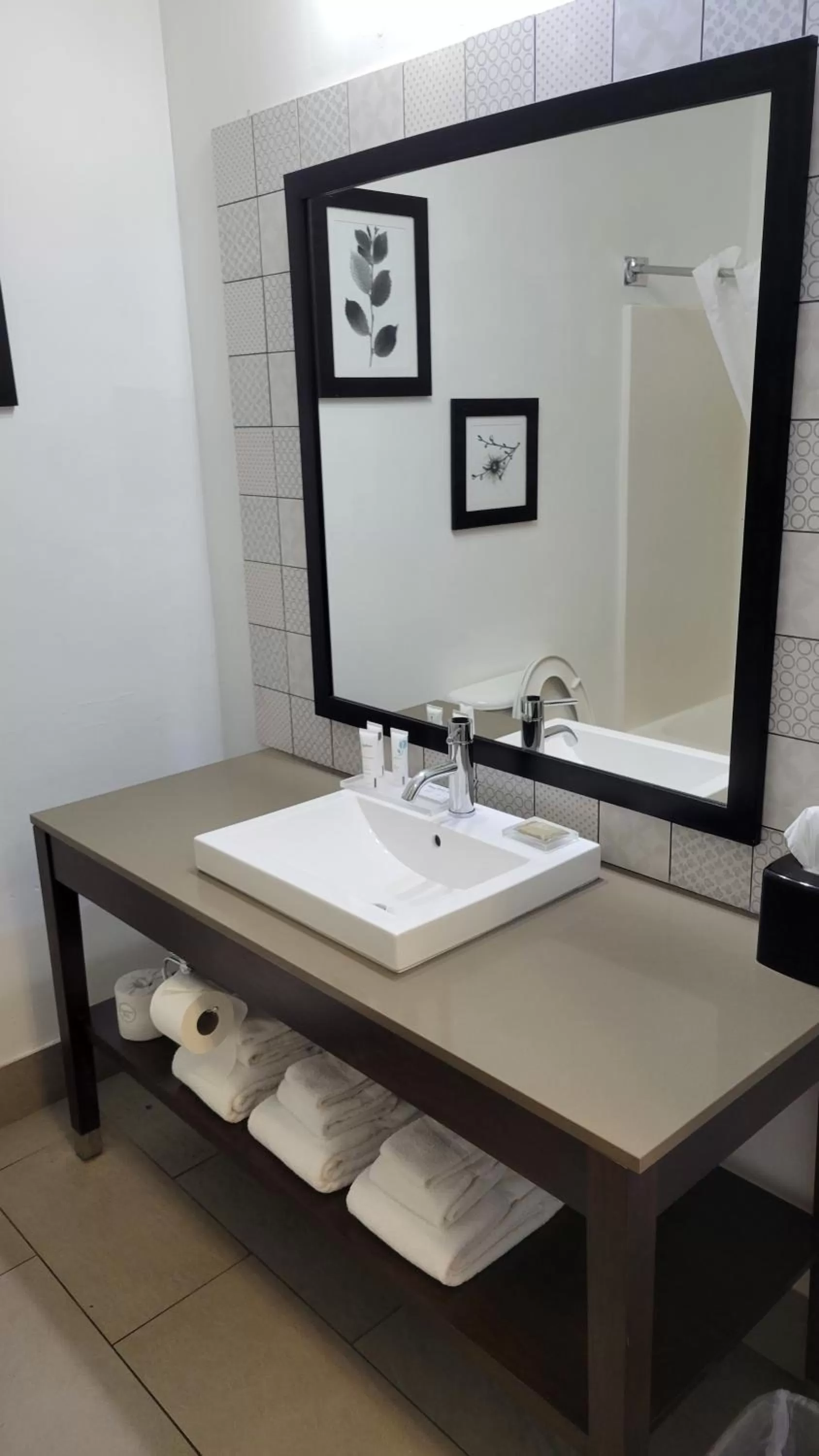 Bathroom in Holiday Inn Hotel Atlanta-Tucker, a Full Service Hotel