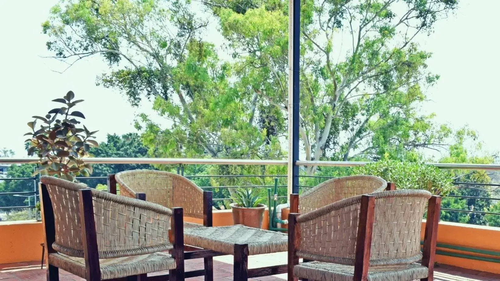 Balcony/Terrace in Hotel Guivá Aeropuerto