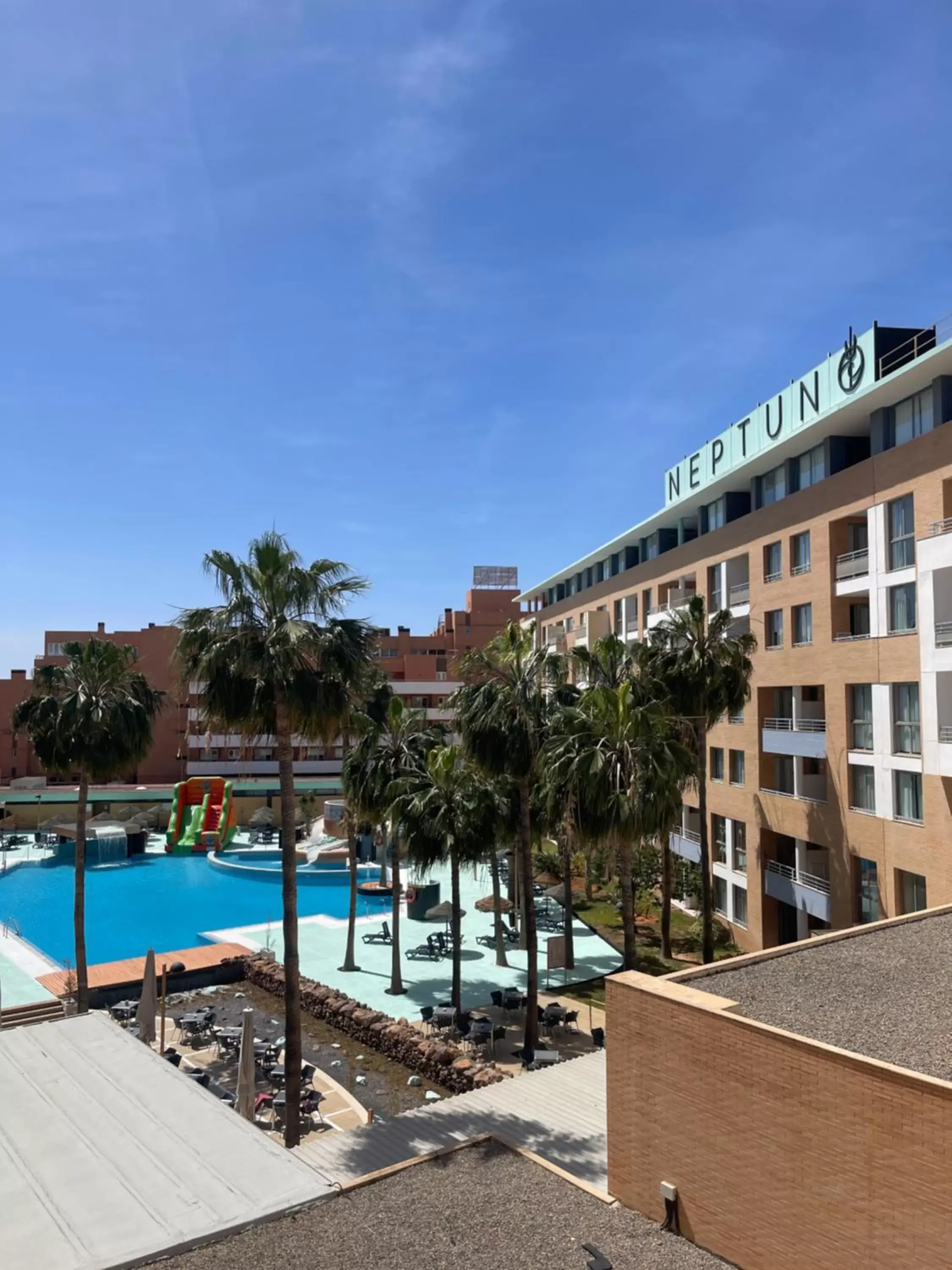 Balcony/Terrace, Pool View in Hotel Neptuno by ON GROUP