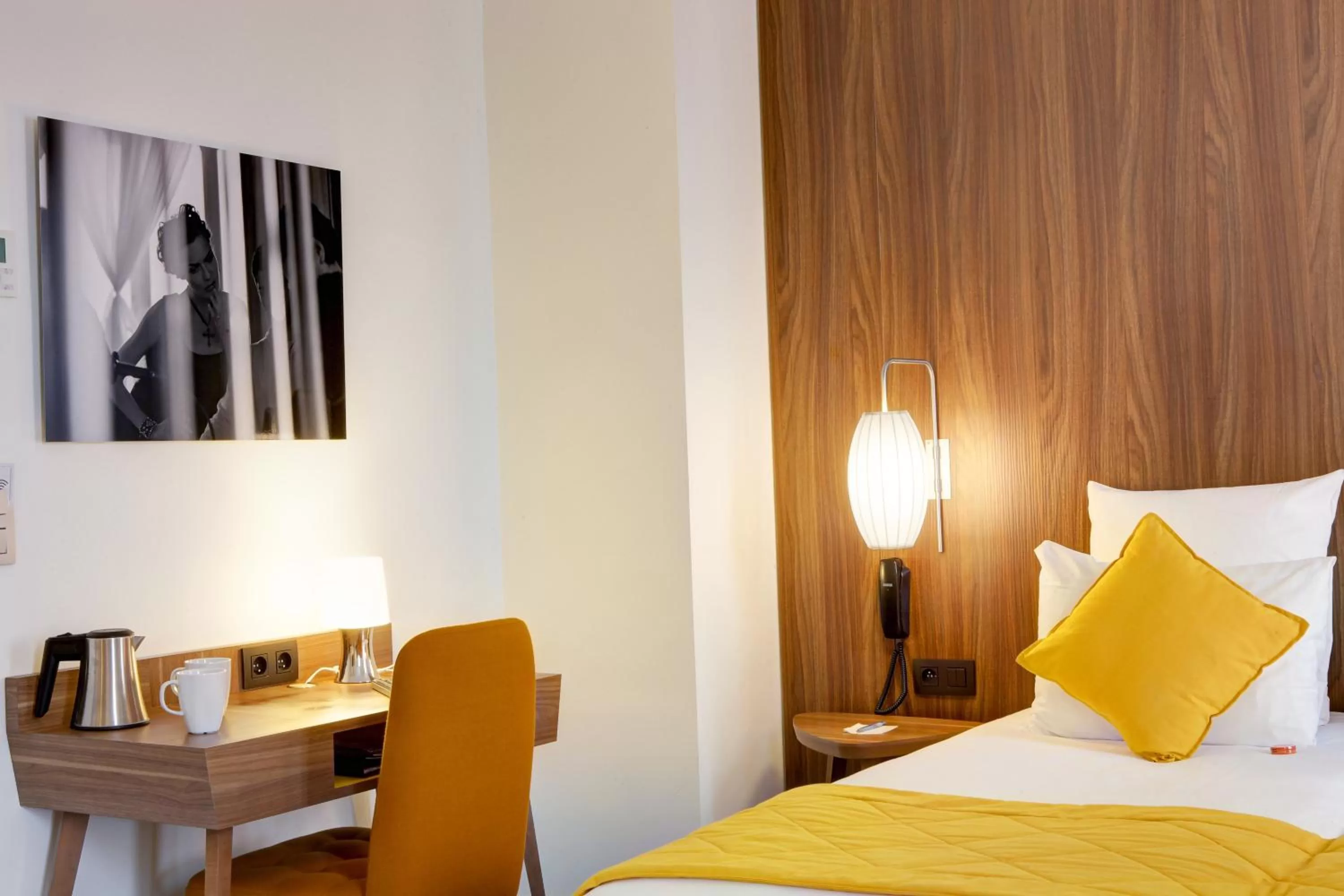 Bedroom, Bed in Best Western Plus 61 Paris Nation Hotel