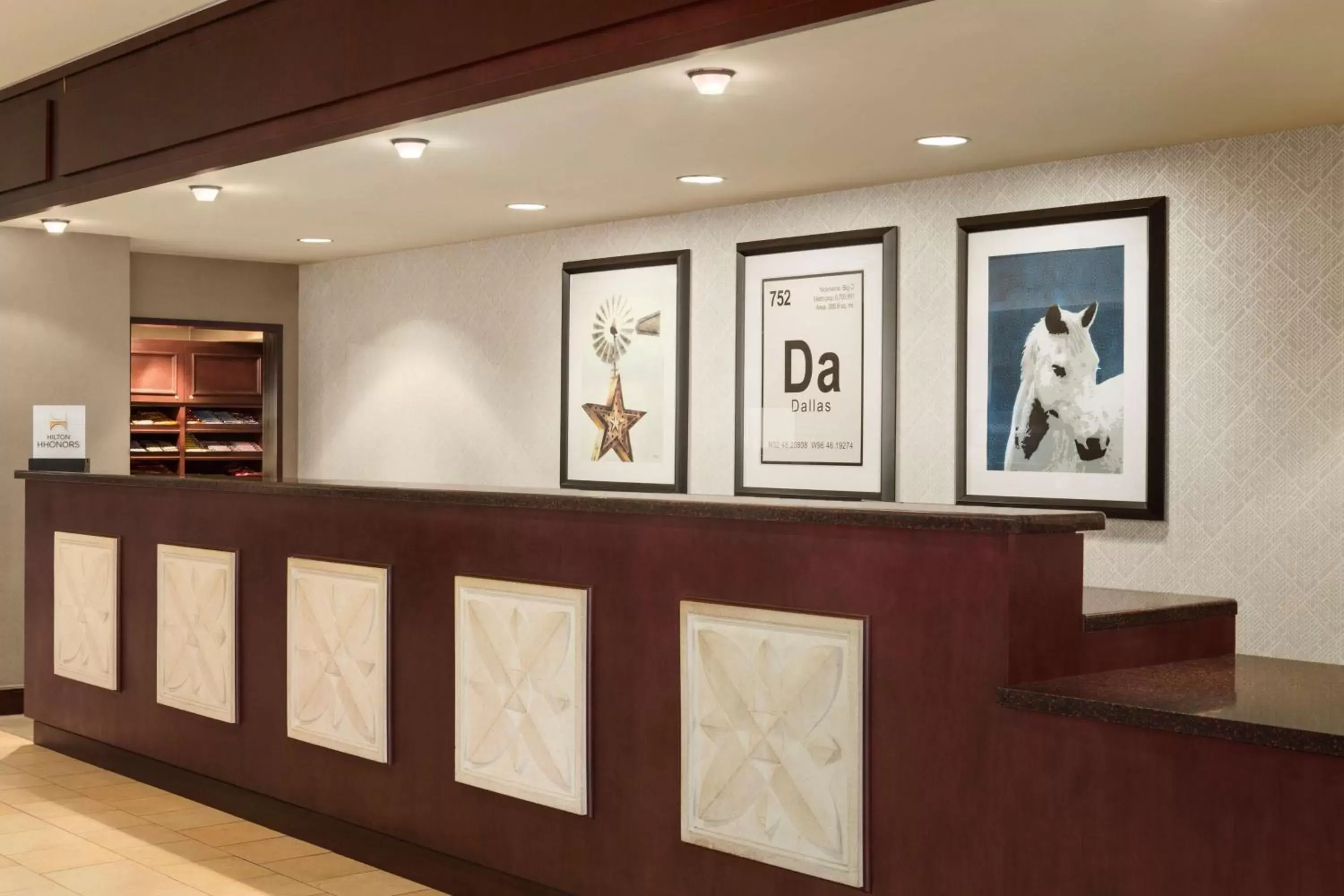 Lobby or reception, Lobby/Reception in DoubleTree by Hilton DFW Airport North