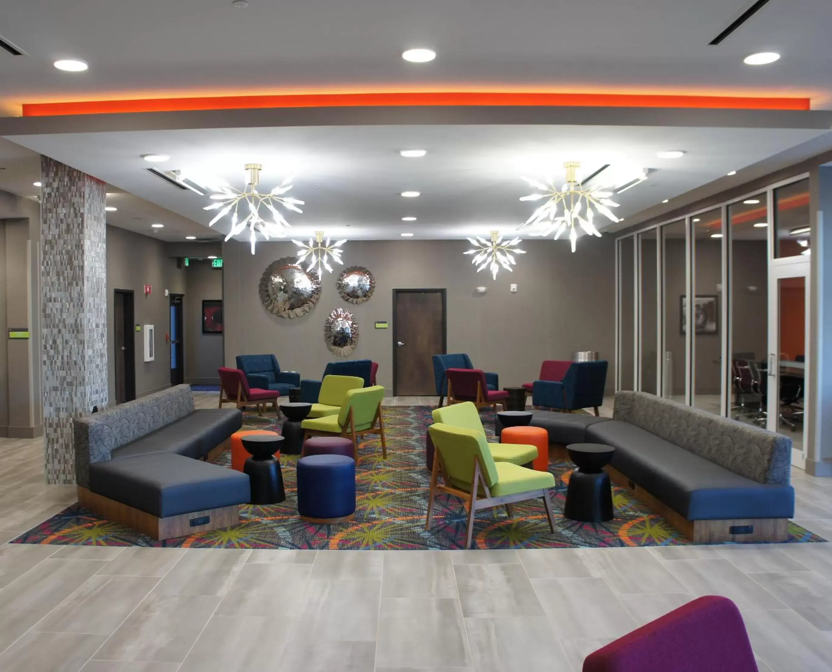 Lobby or reception, Lobby/Reception in La Quinta Inn & Suites by Wyndham Braselton