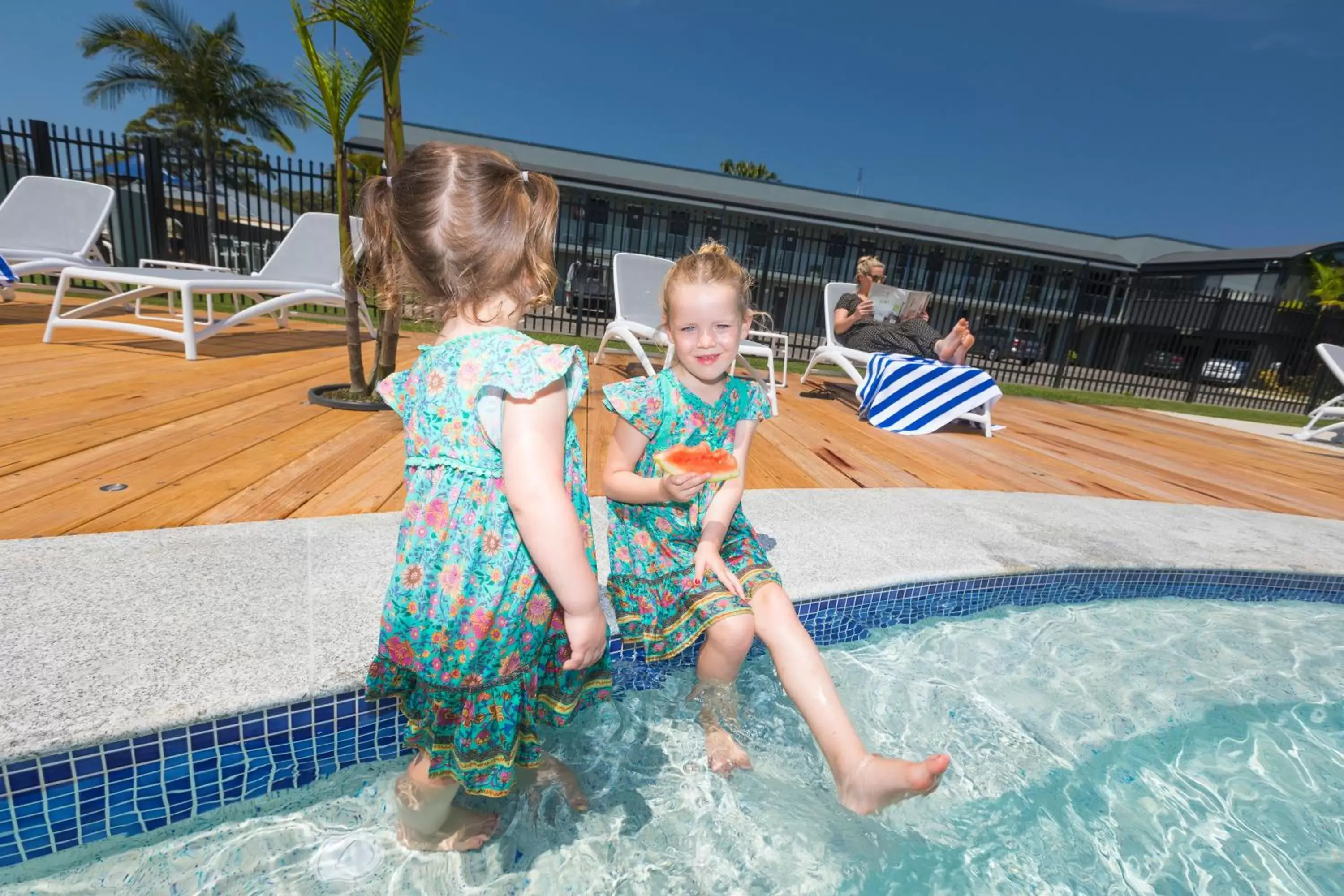 On site, Children in Hotel Forster