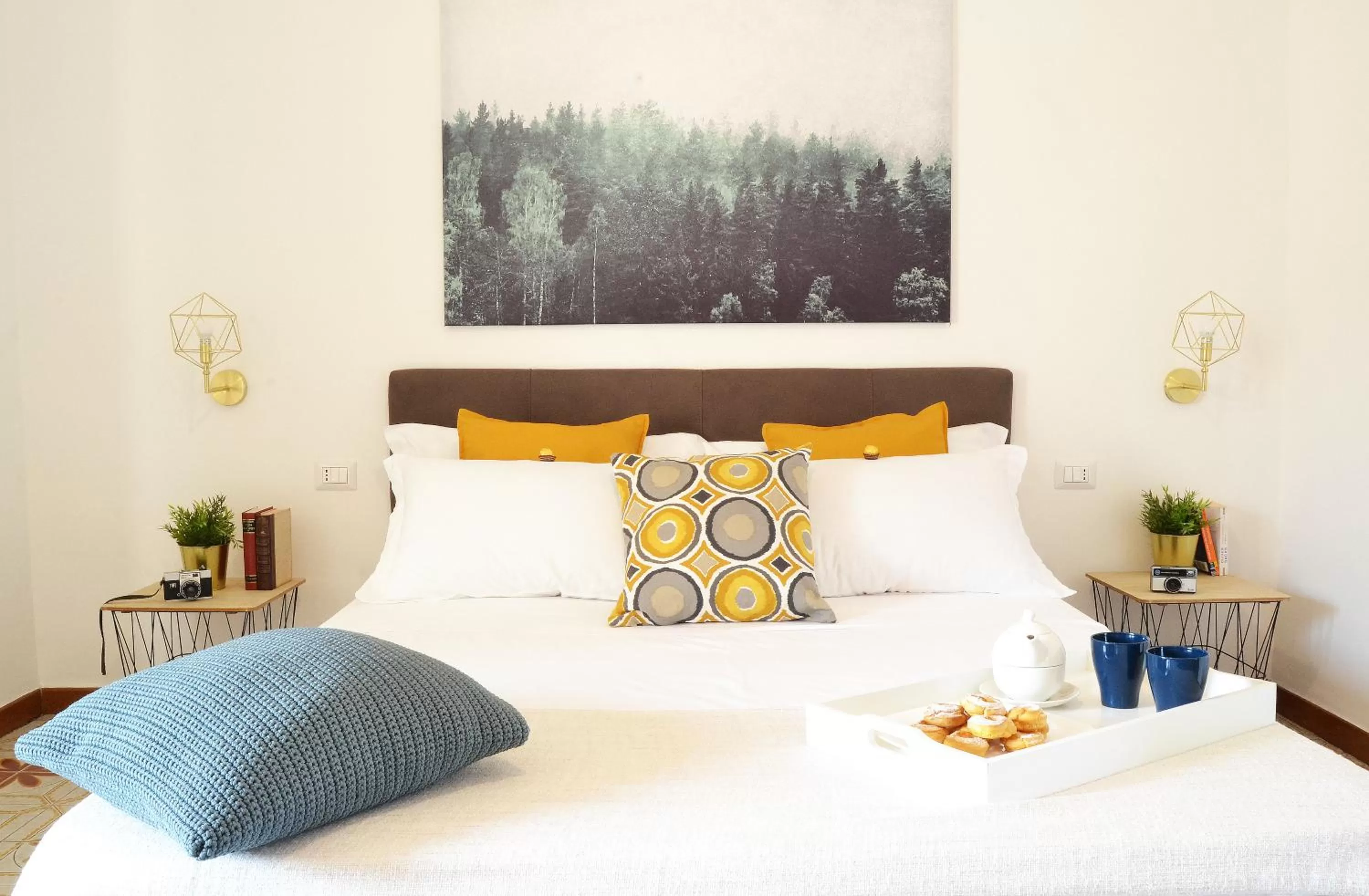 Bedroom, Bed in Villa Ettore