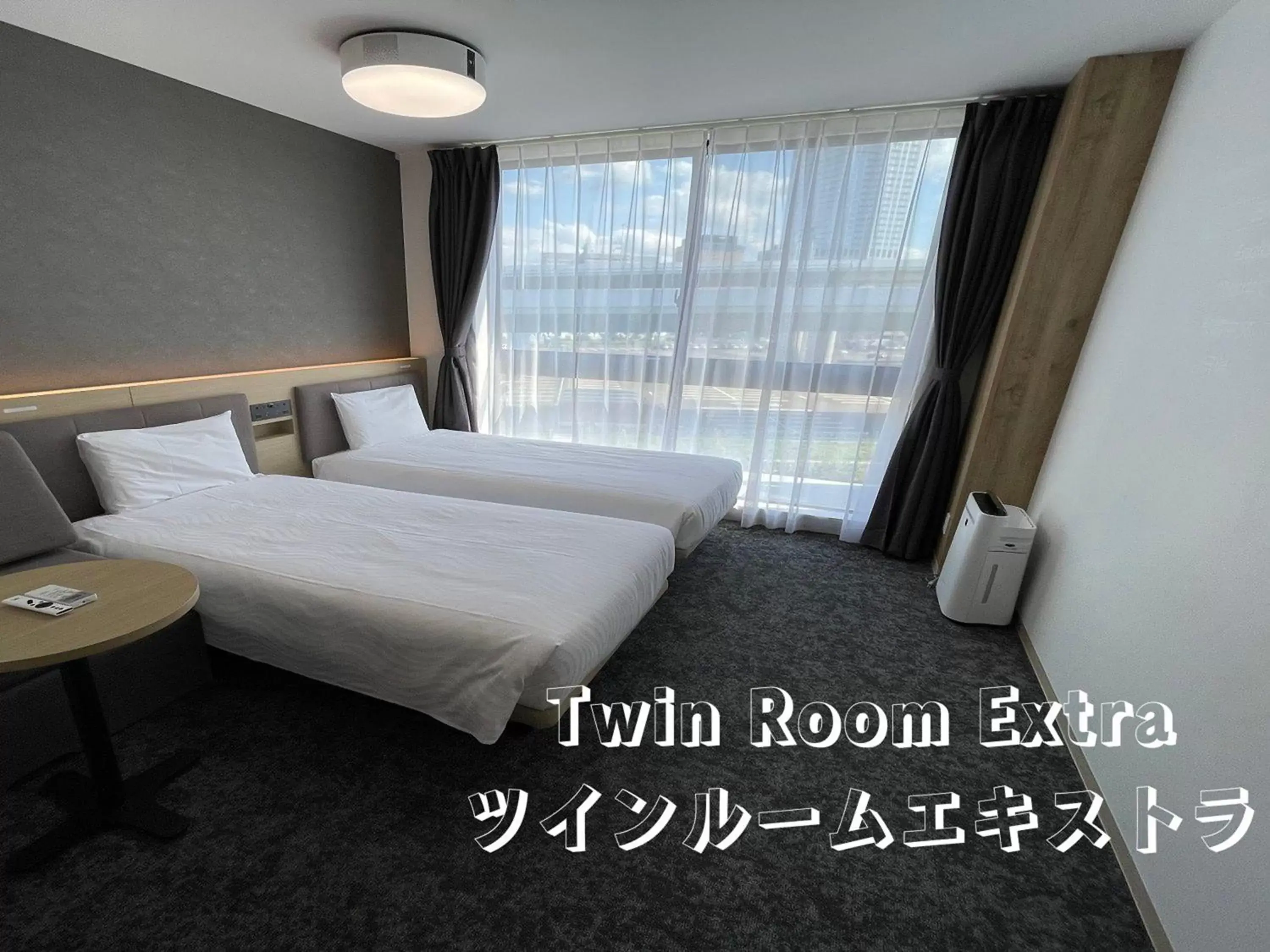 Bed in Henn na Hotel Kansai Airport