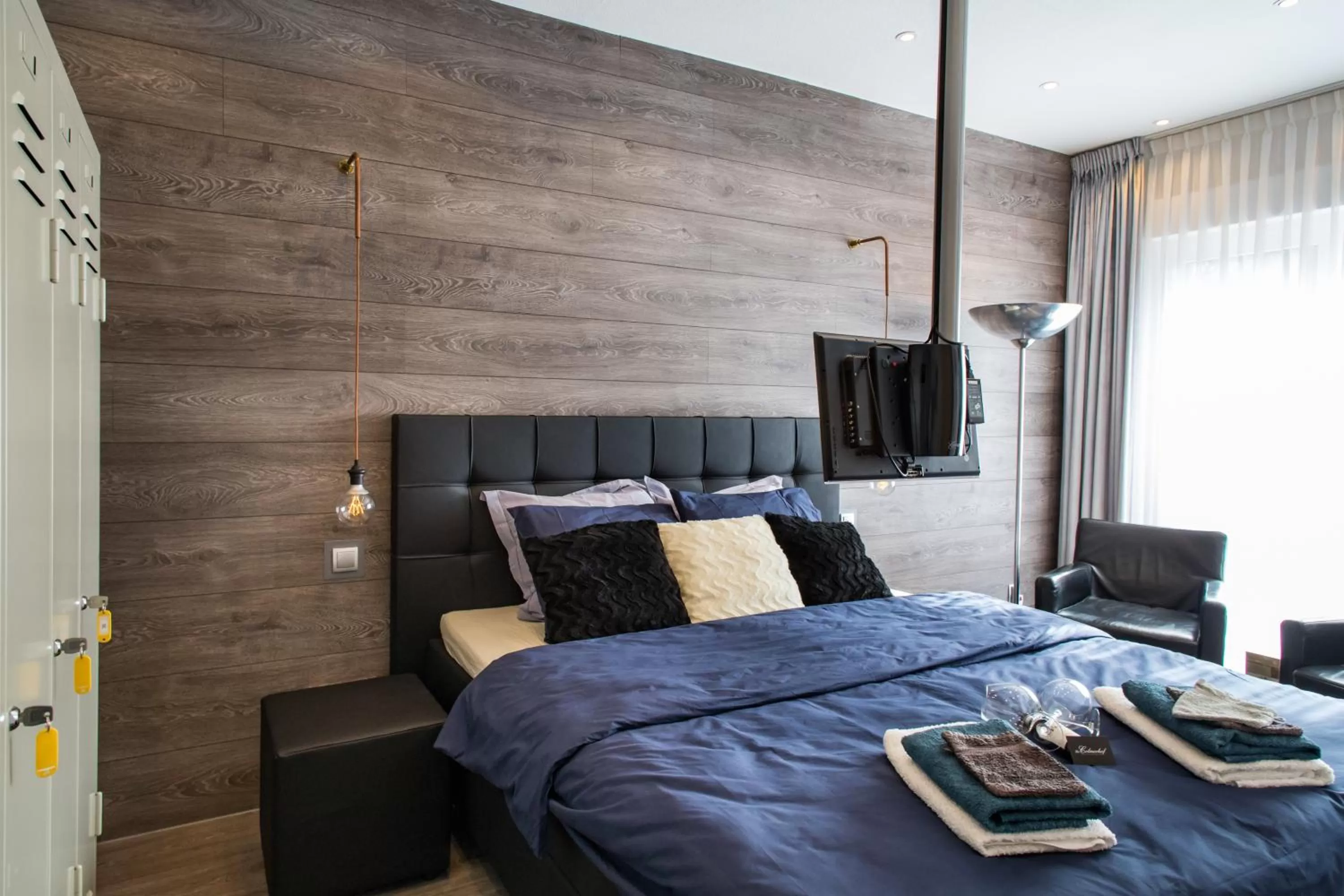 Bed in Luxe B&B Het Colmerhof