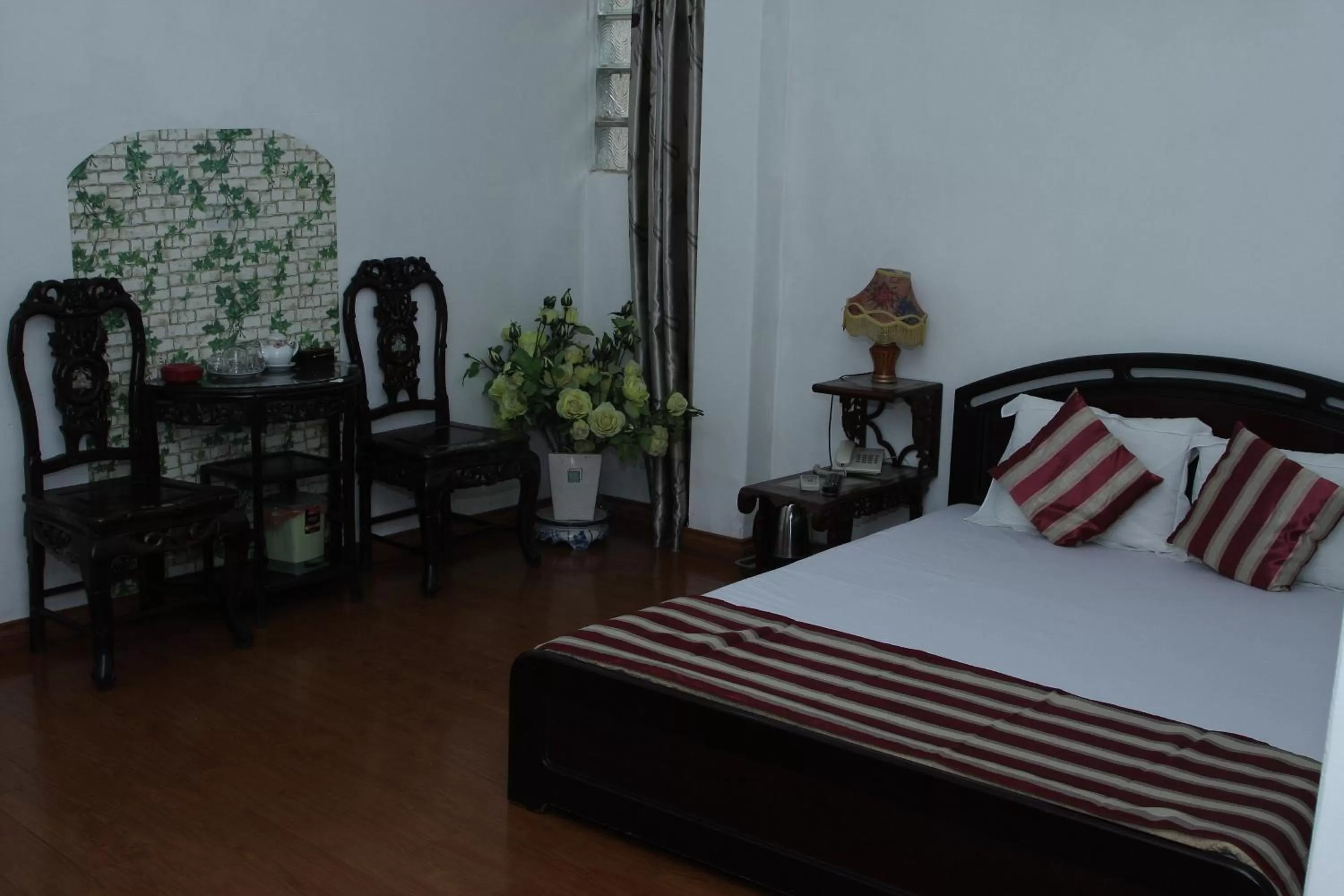 Bed in Hoang Cuong Hotel