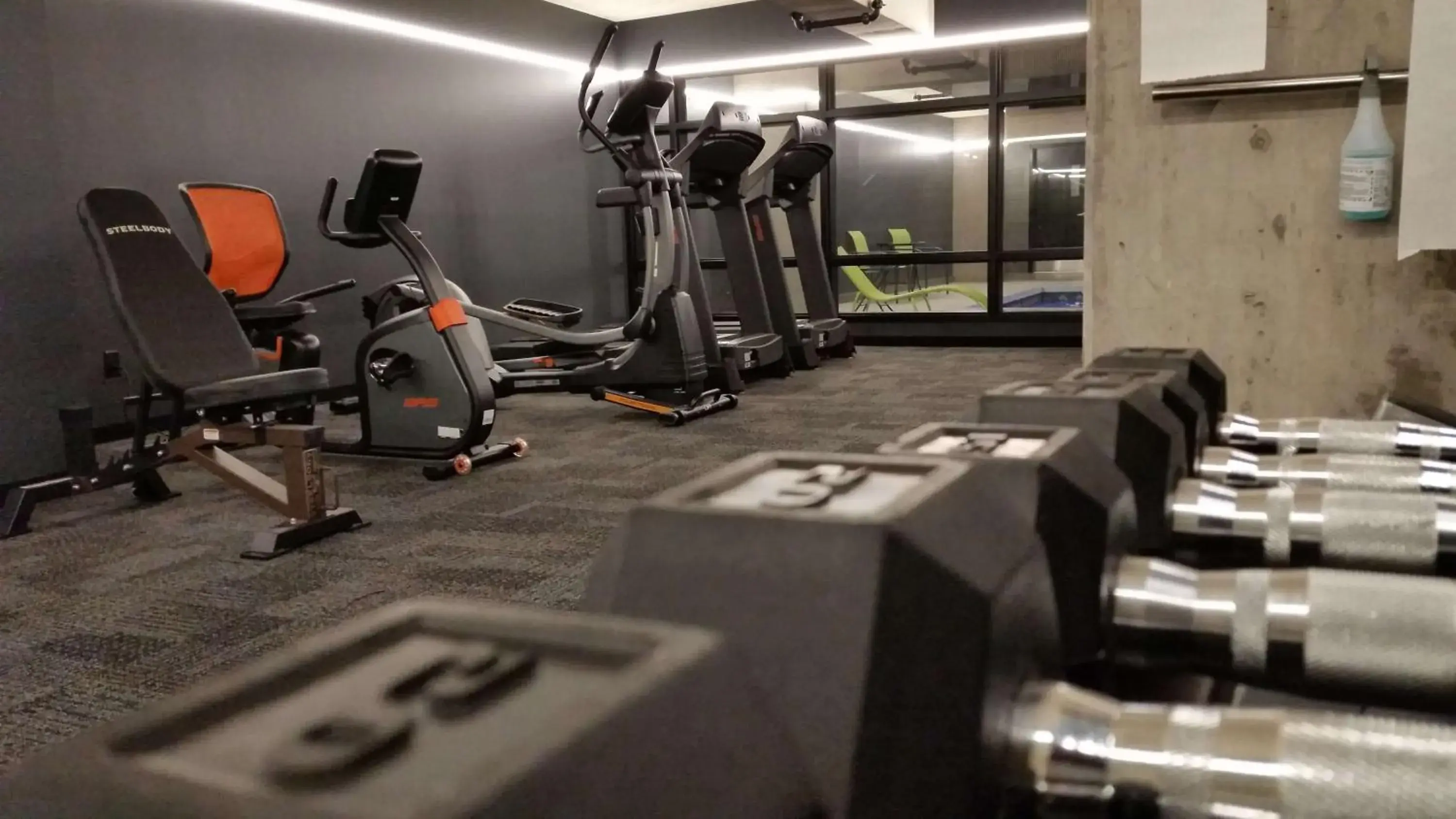 Fitness centre/facilities, Fitness Center/Facilities in Grand Times Hotel Drummondville