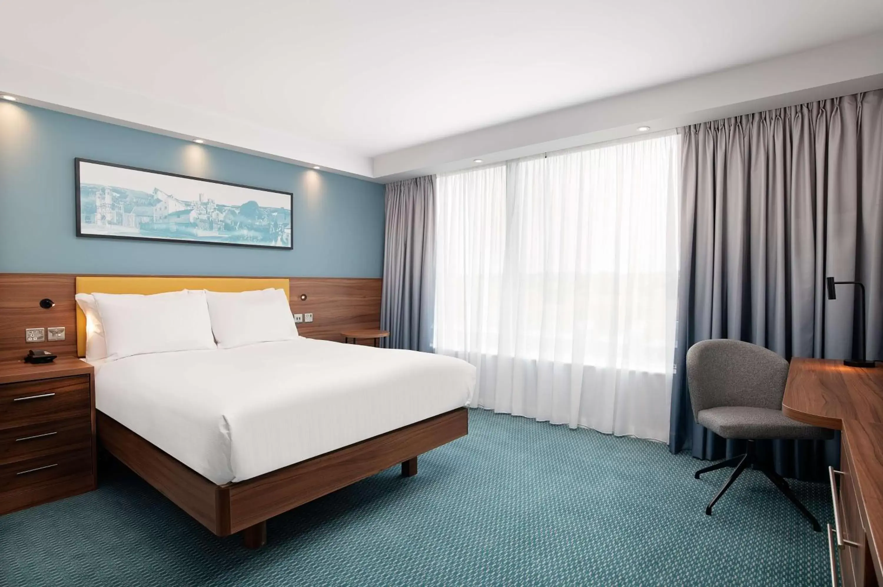 Bedroom, Bed in Hampton by Hilton Canterbury