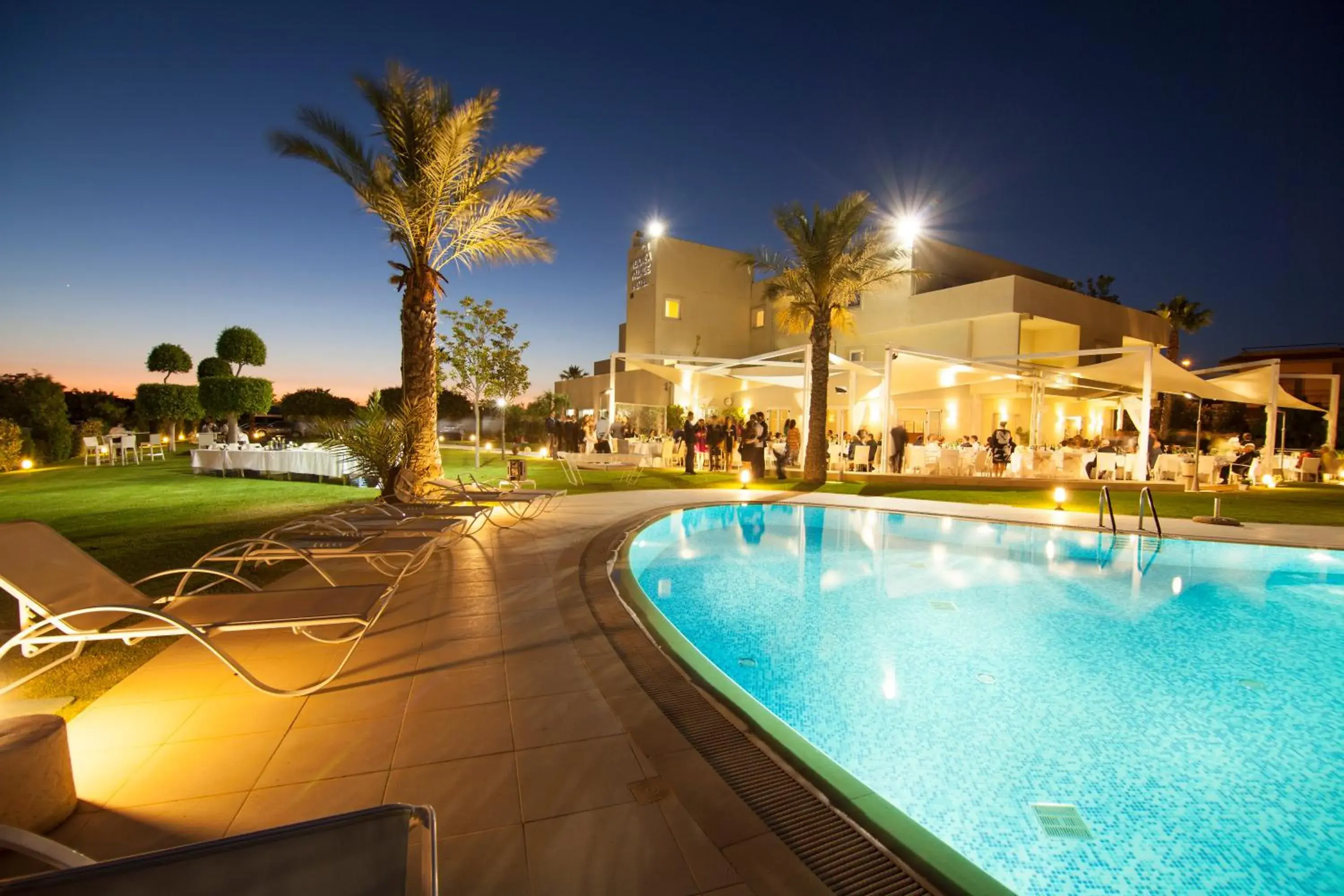 Swimming Pool in Modica Palace Hotel