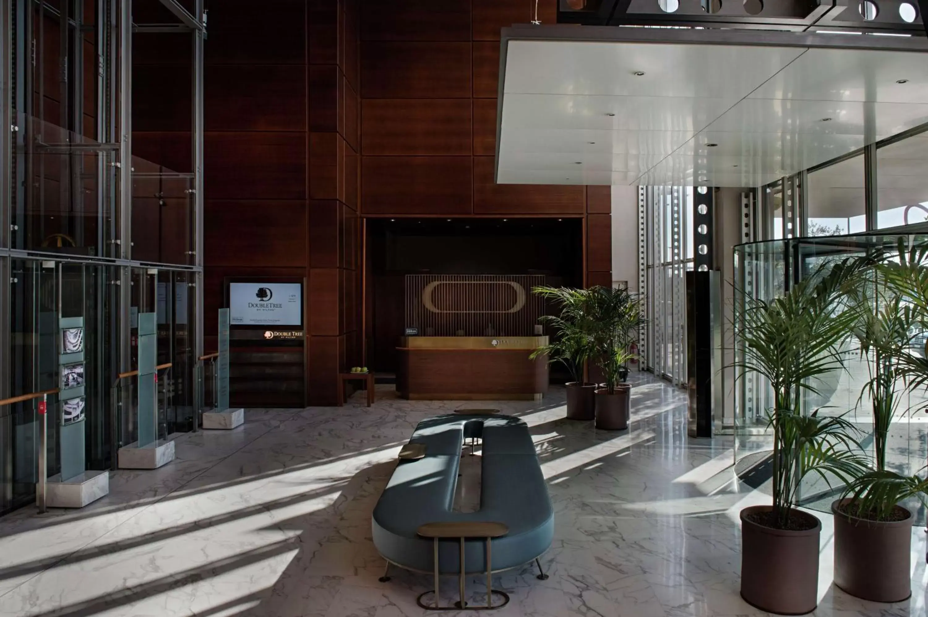 Lobby or reception in DoubleTree by Hilton Turin Lingotto Lobby or reception in DoubleTree by Hilton Turin Lingotto