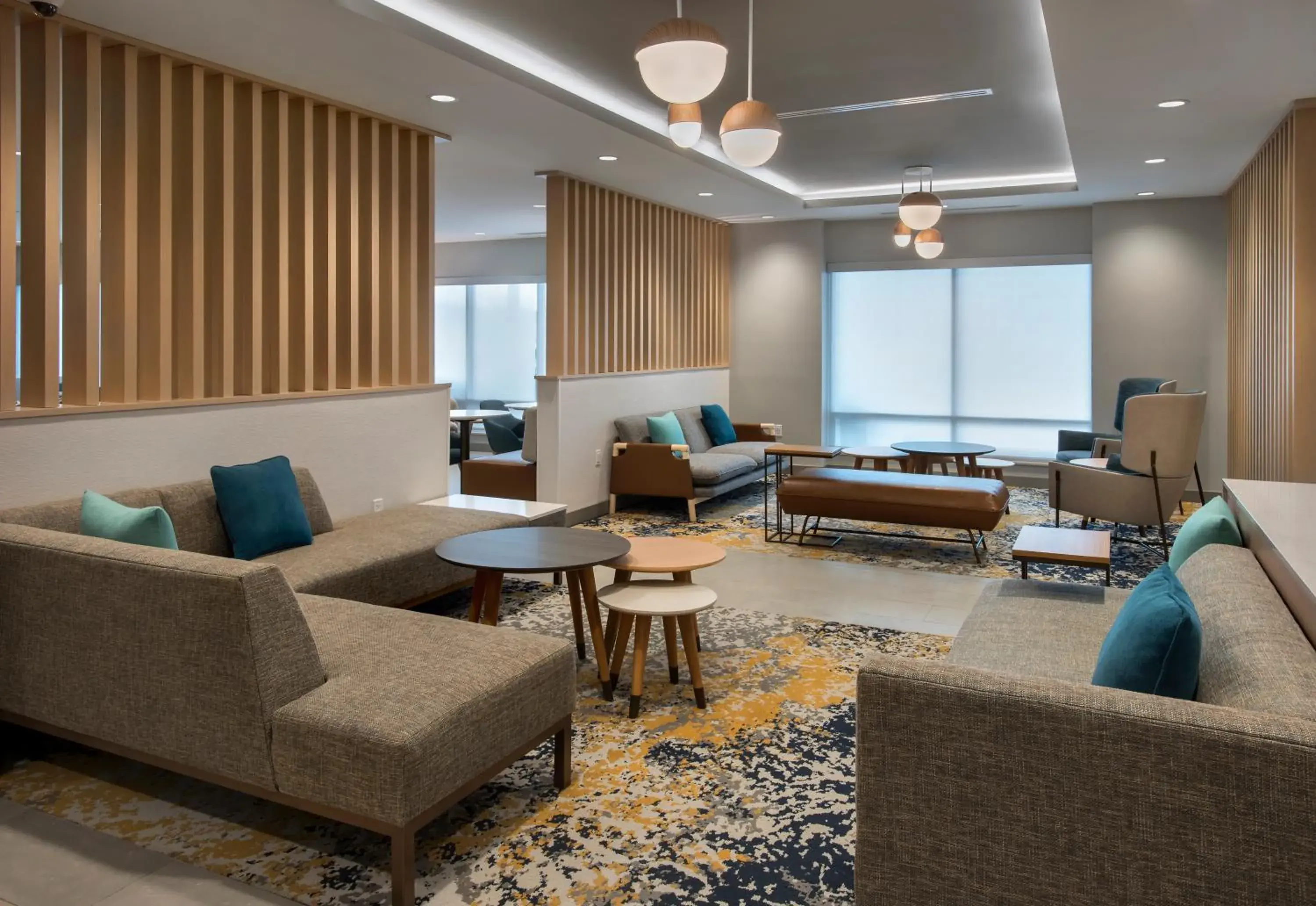 Lobby or reception, Seating Area in TownePlace Suites Portland Airport ME