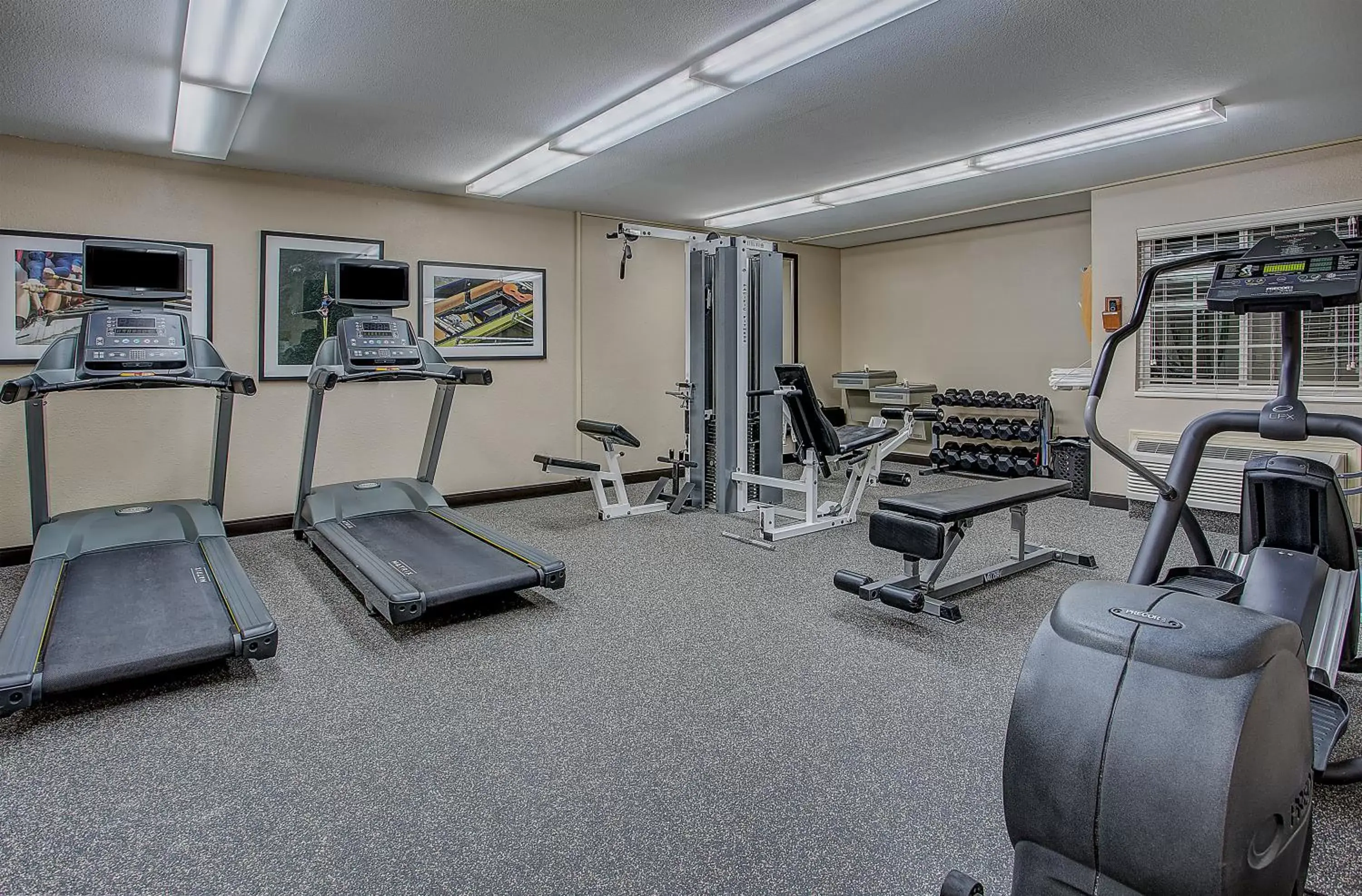 Fitness centre/facilities, Fitness Center/Facilities in Candlewood Suites Louisville Airport, an IHG Hotel