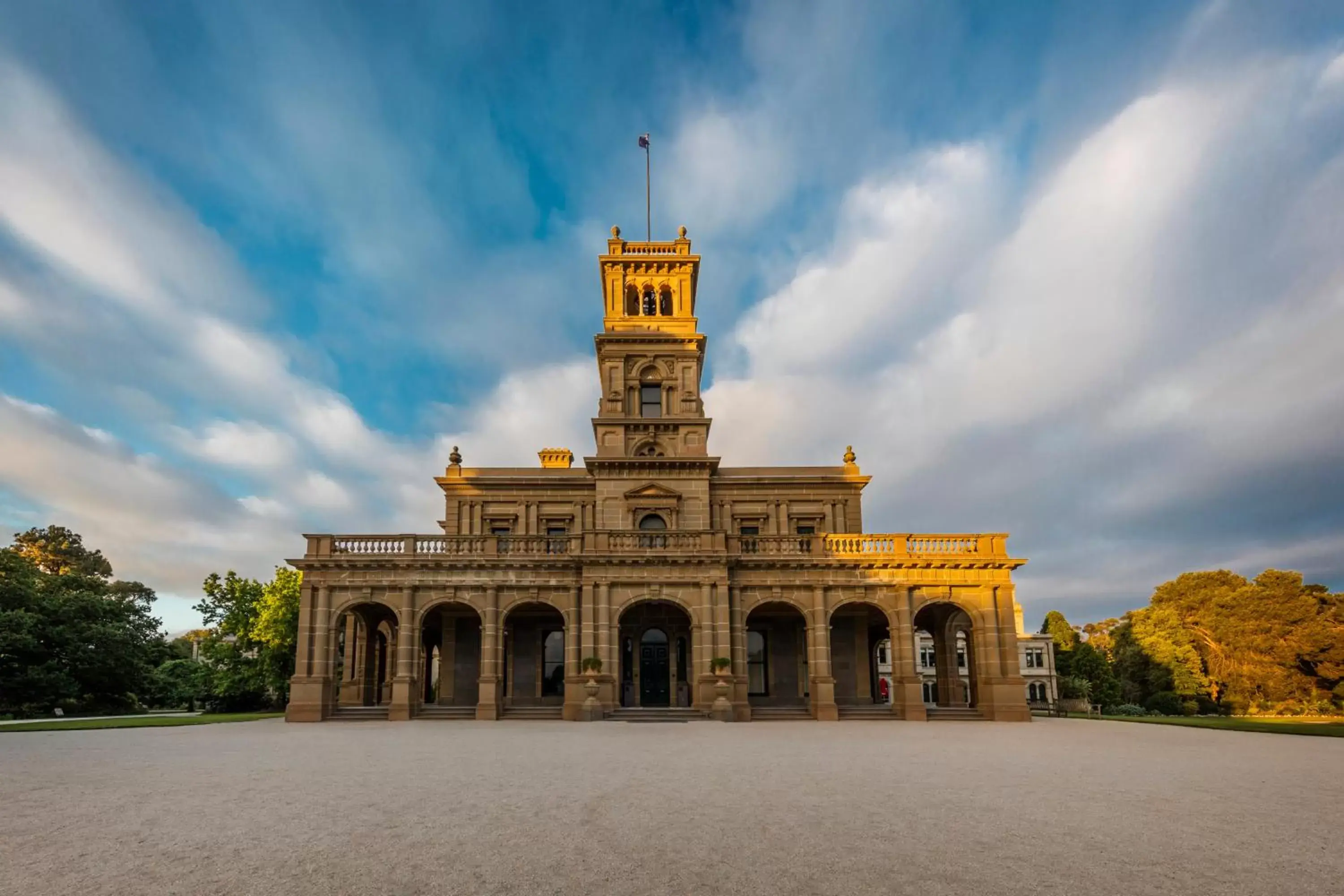 Facade/entrance, Property Building in Lancemore Mansion Hotel Werribee Park