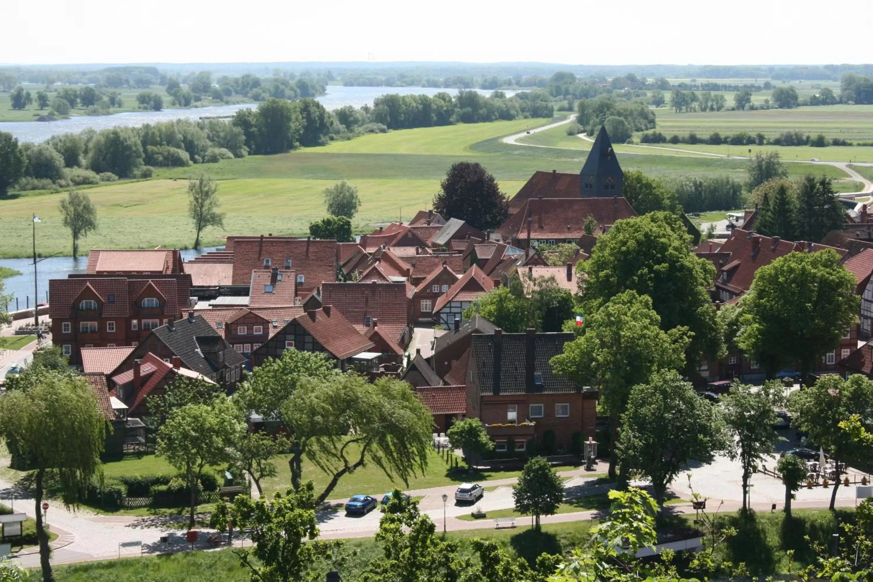 Area and facilities, Bird's-eye View in Parkhotel Hitzacker