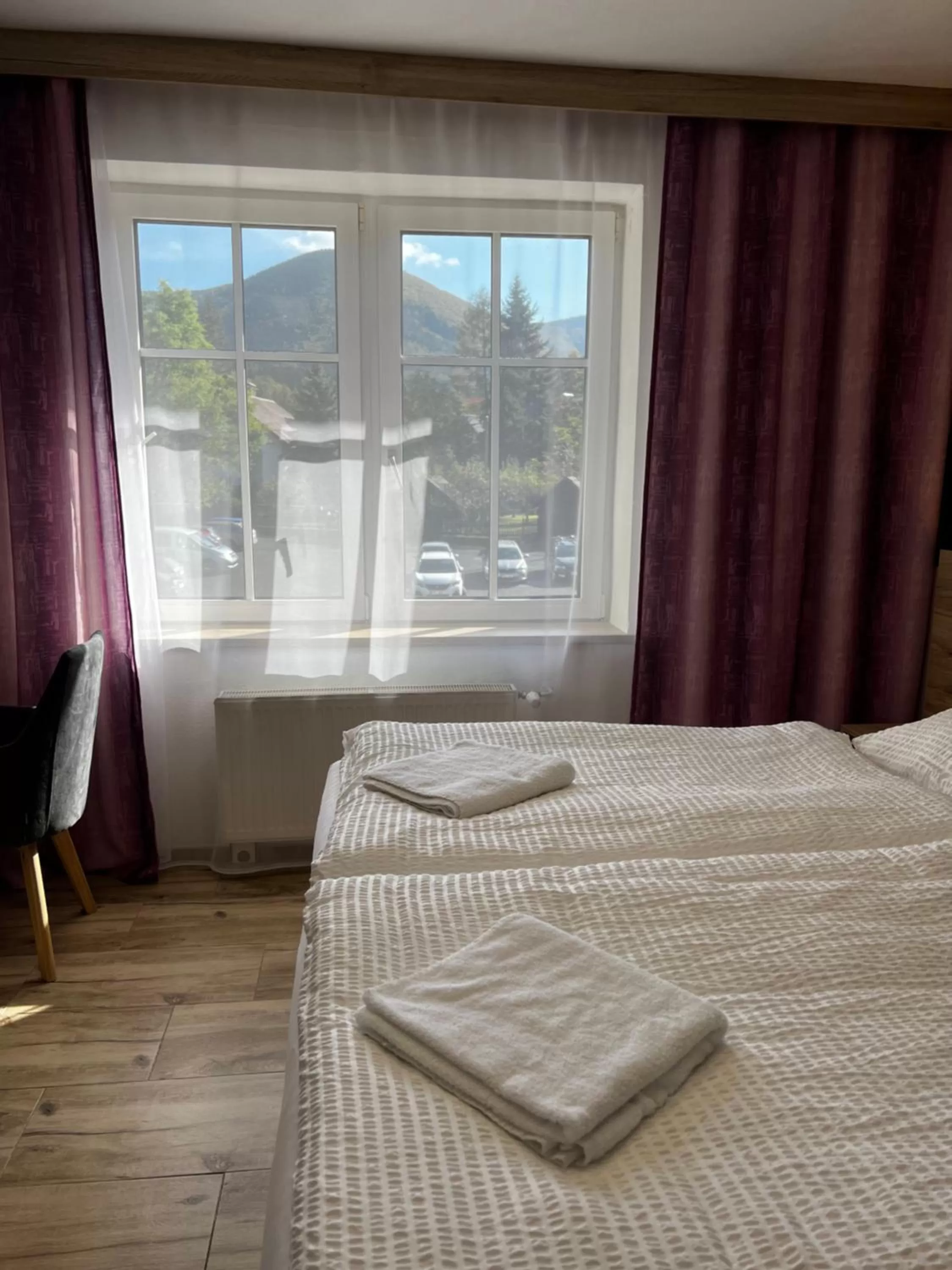 Bed in Hotel U Kociana