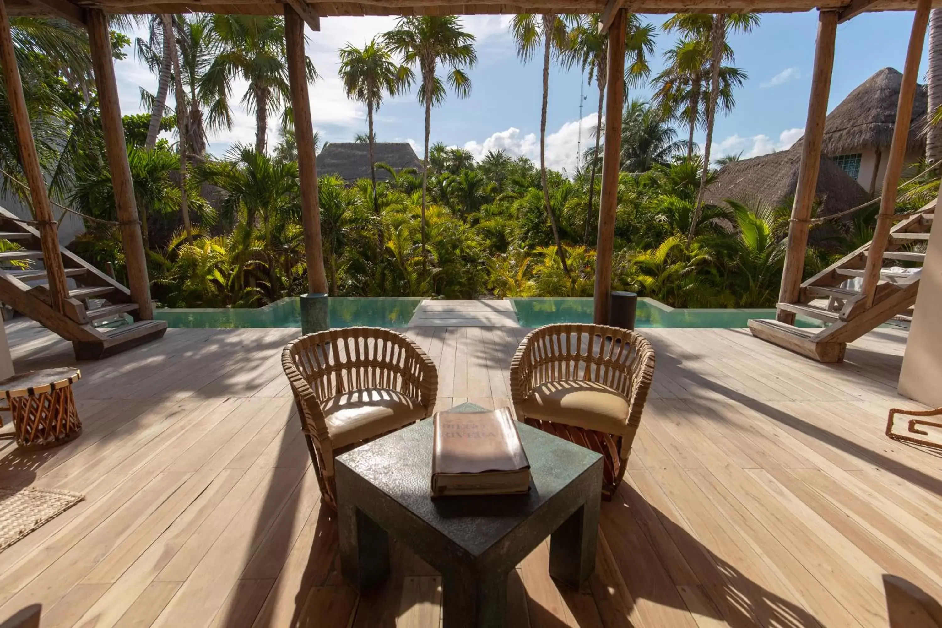 Patio in La Valise Tulum