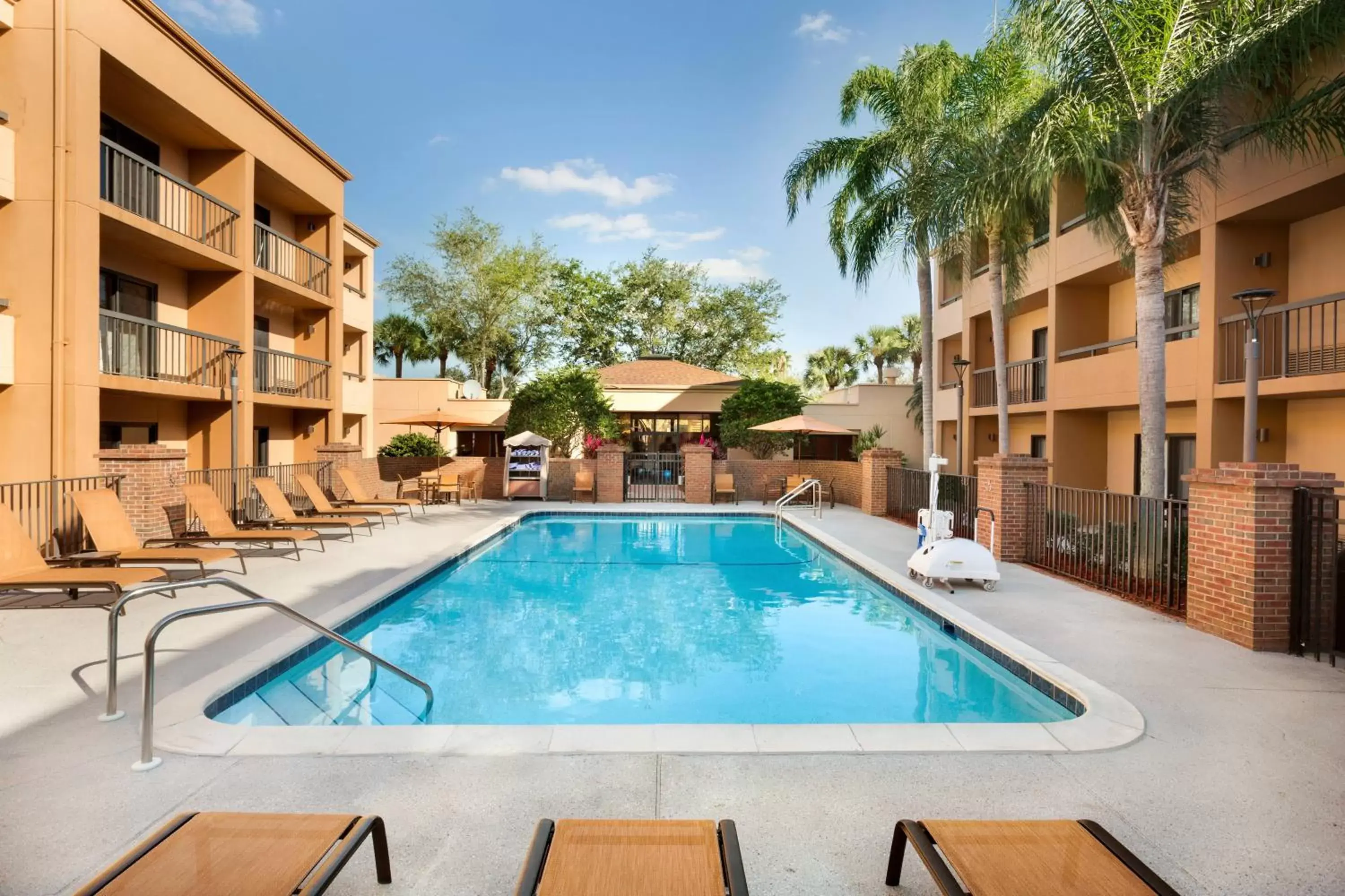 Swimming Pool in Courtyard Fort Myers Cape Coral