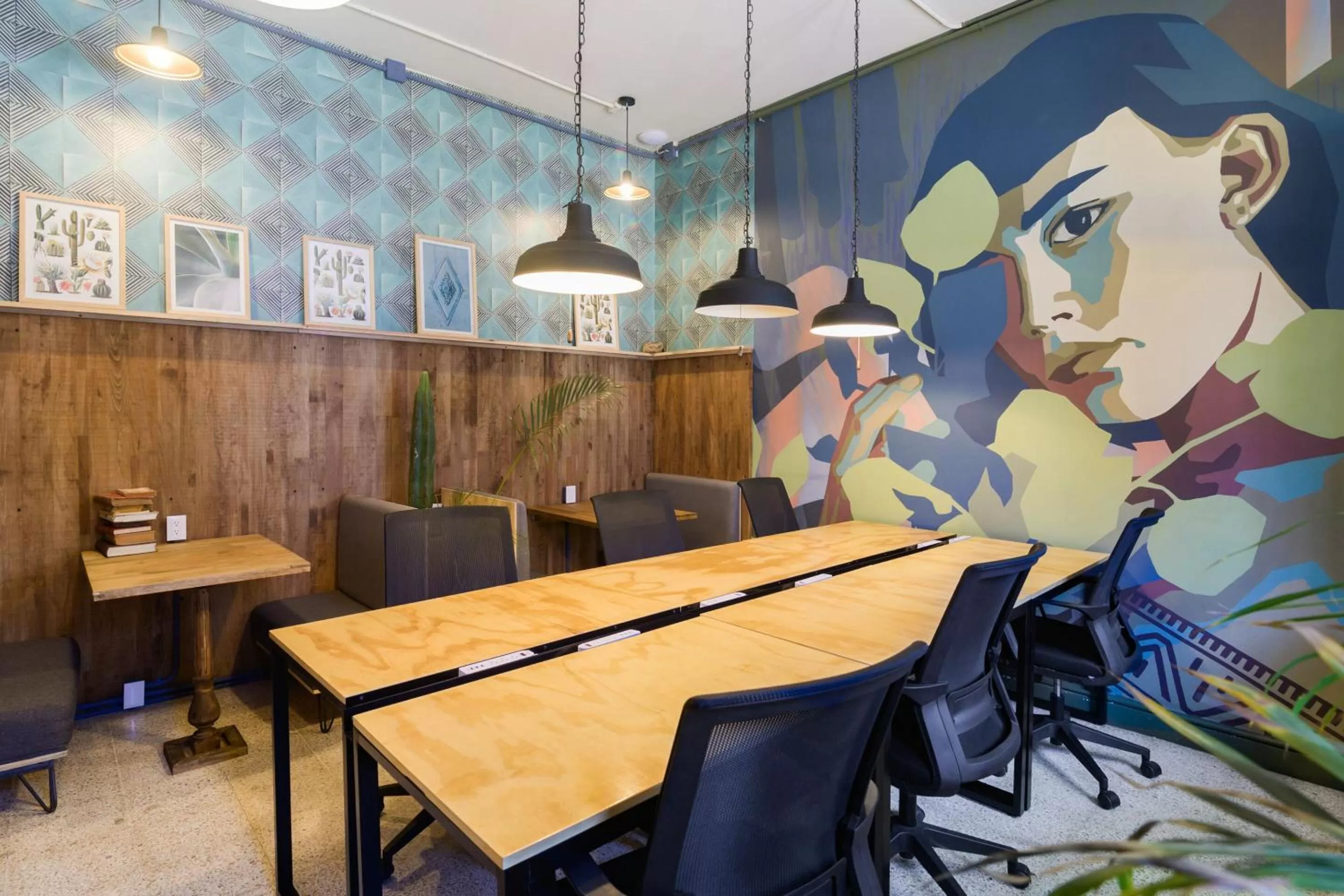 Seating area in Selina Oaxaca