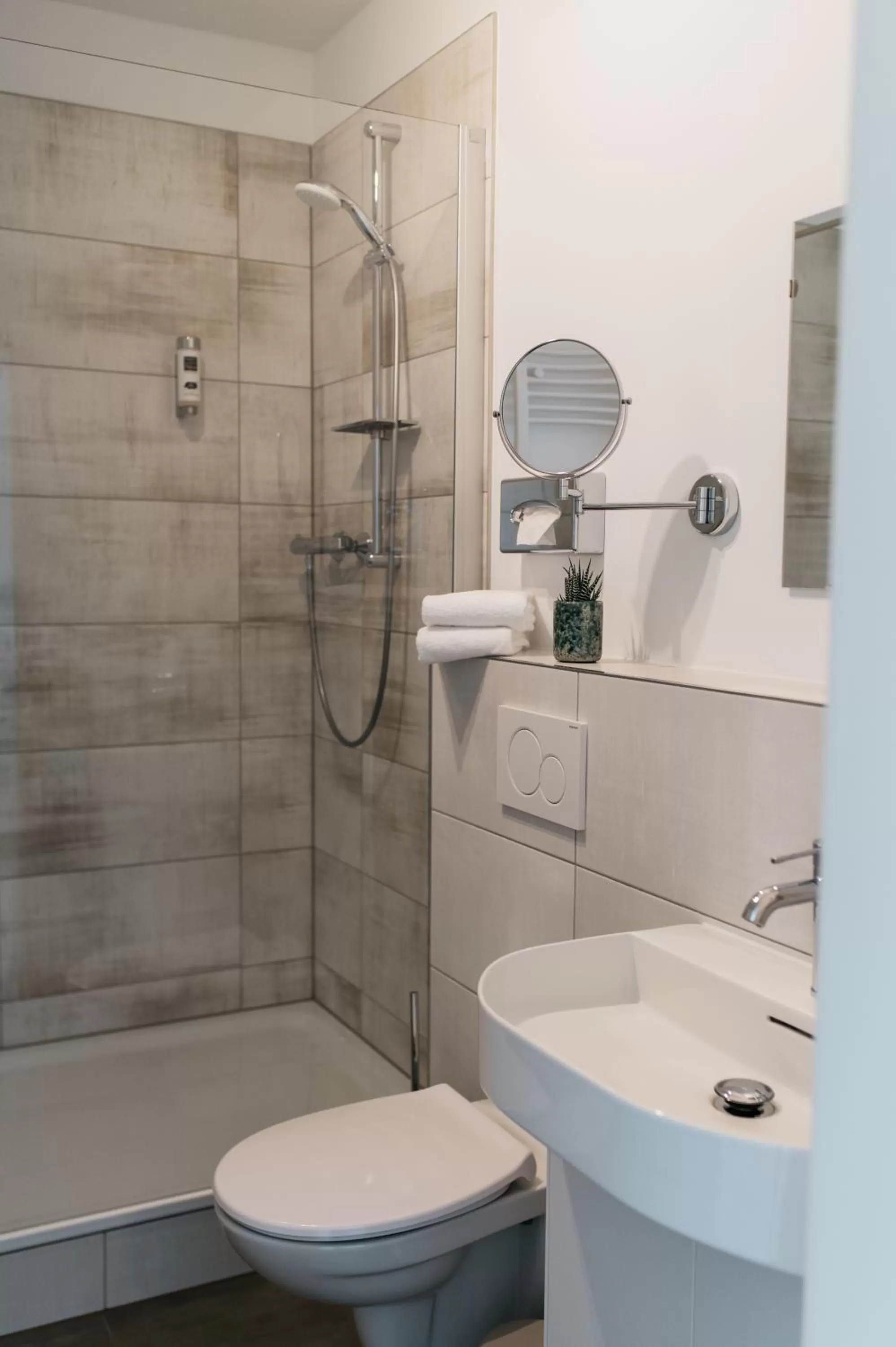 Bathroom in Schlei Hotel