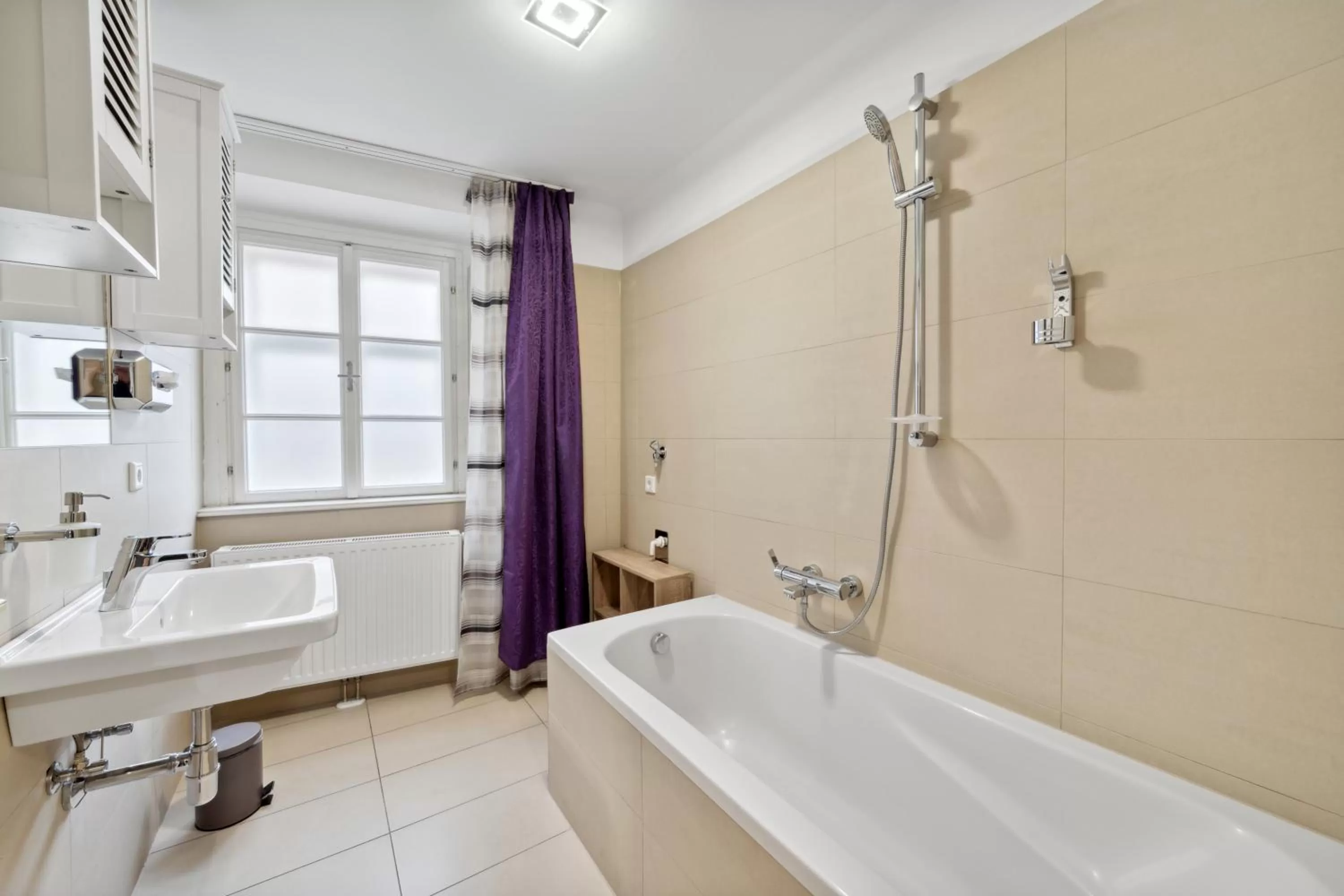 Bathroom in Florian's apartments in Mariahilf Vienna