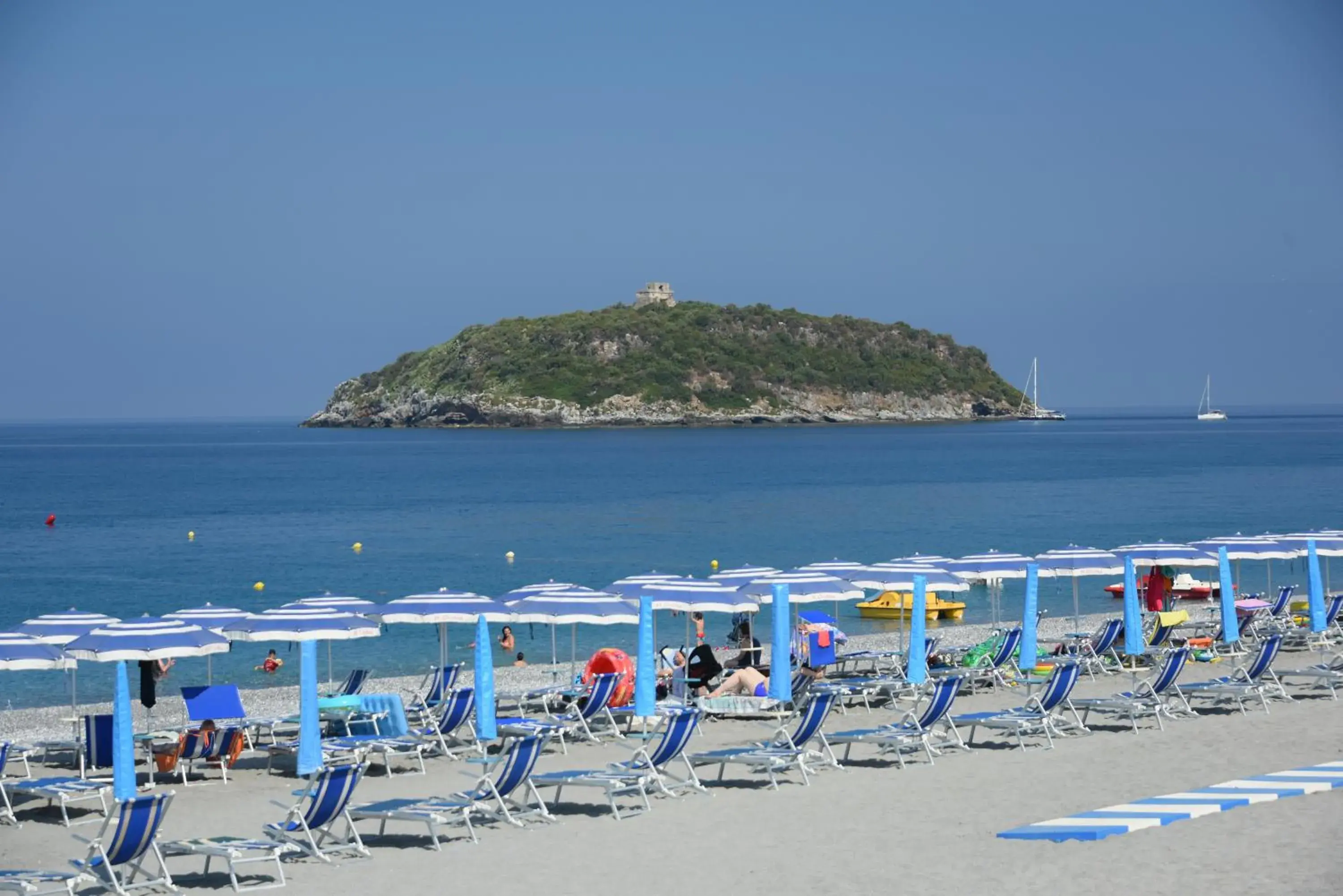 Beach in Hotel Cristina