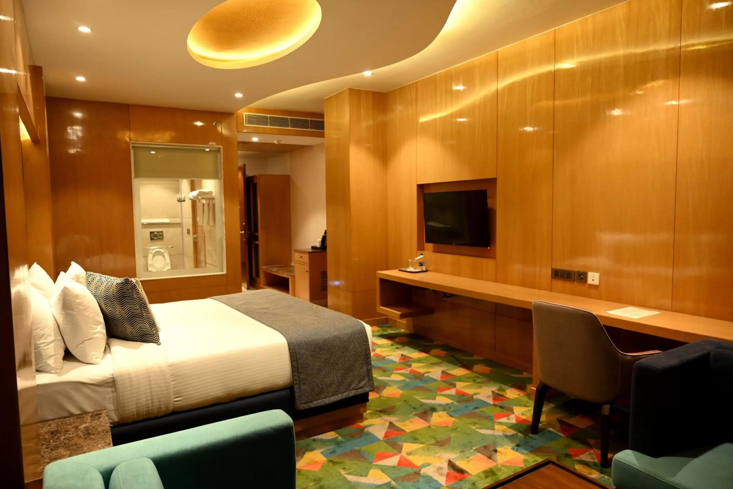 Photo of the whole room in Ramada Plaza by Wyndham Jammu Vijaypur
