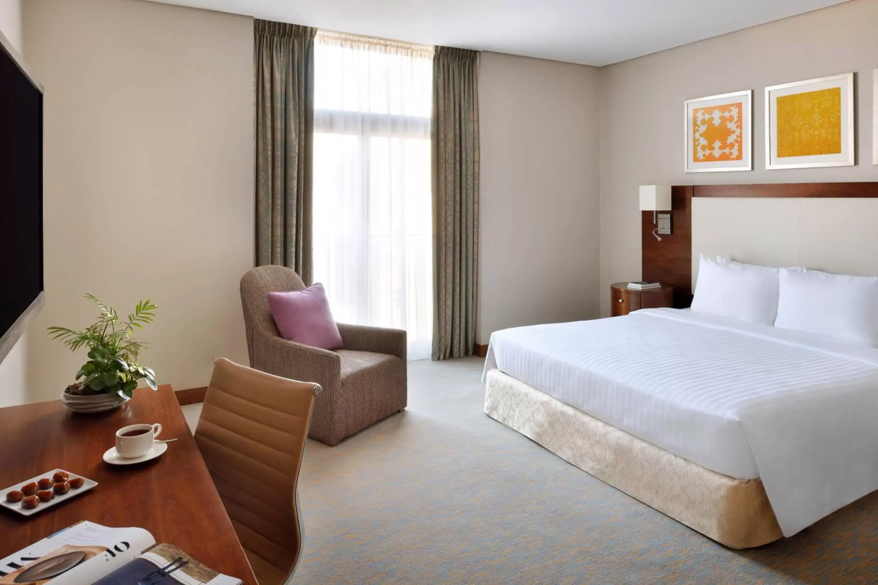 Bedroom, Bed in Residence Inn by Marriott Kuwait City