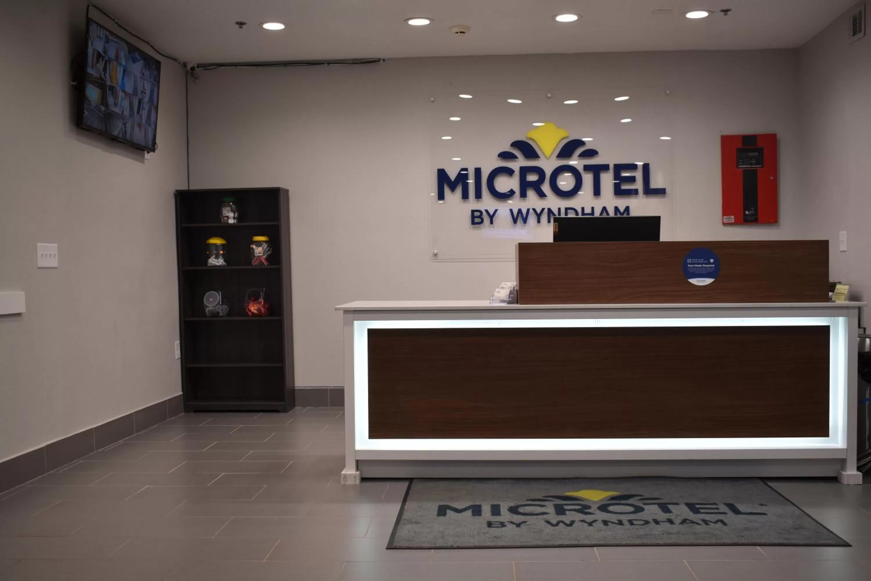 Lobby or reception in Microtel Inn & Suites by Wyndham Stockbridge/Atlanta I-75