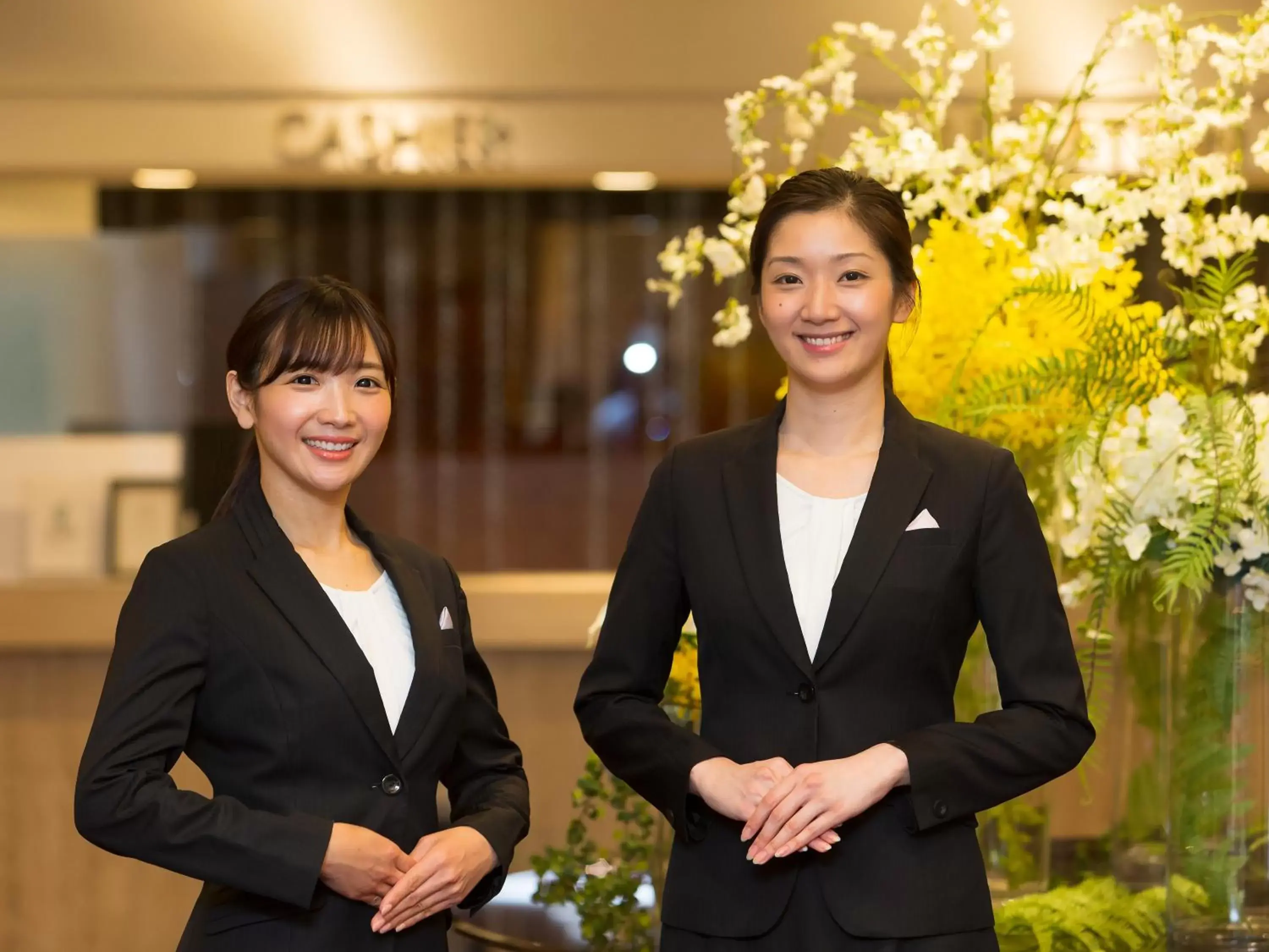 Staff in Rihga Hotel Zest Takamatsu