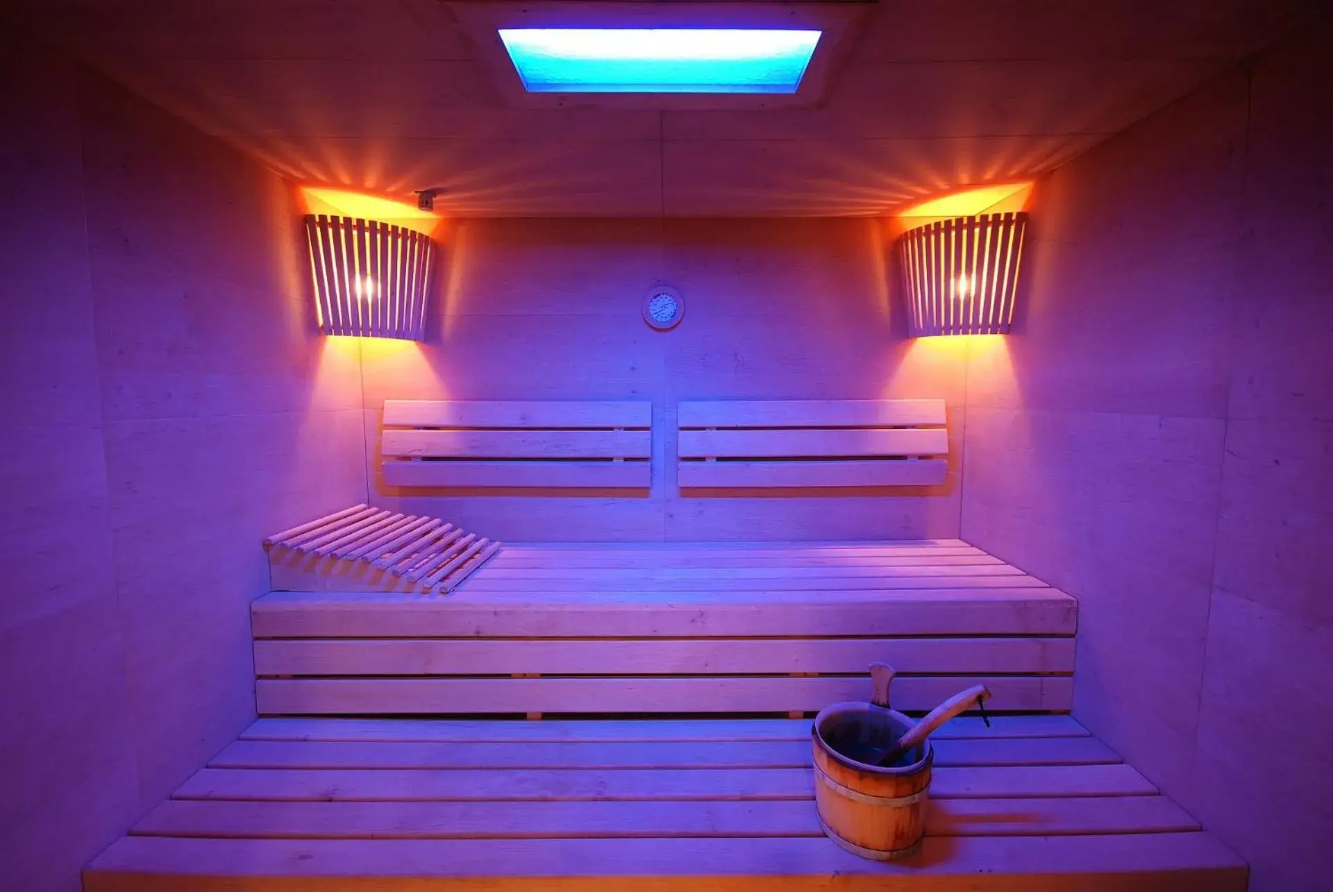 Sauna in Grand Hotel Bernardin